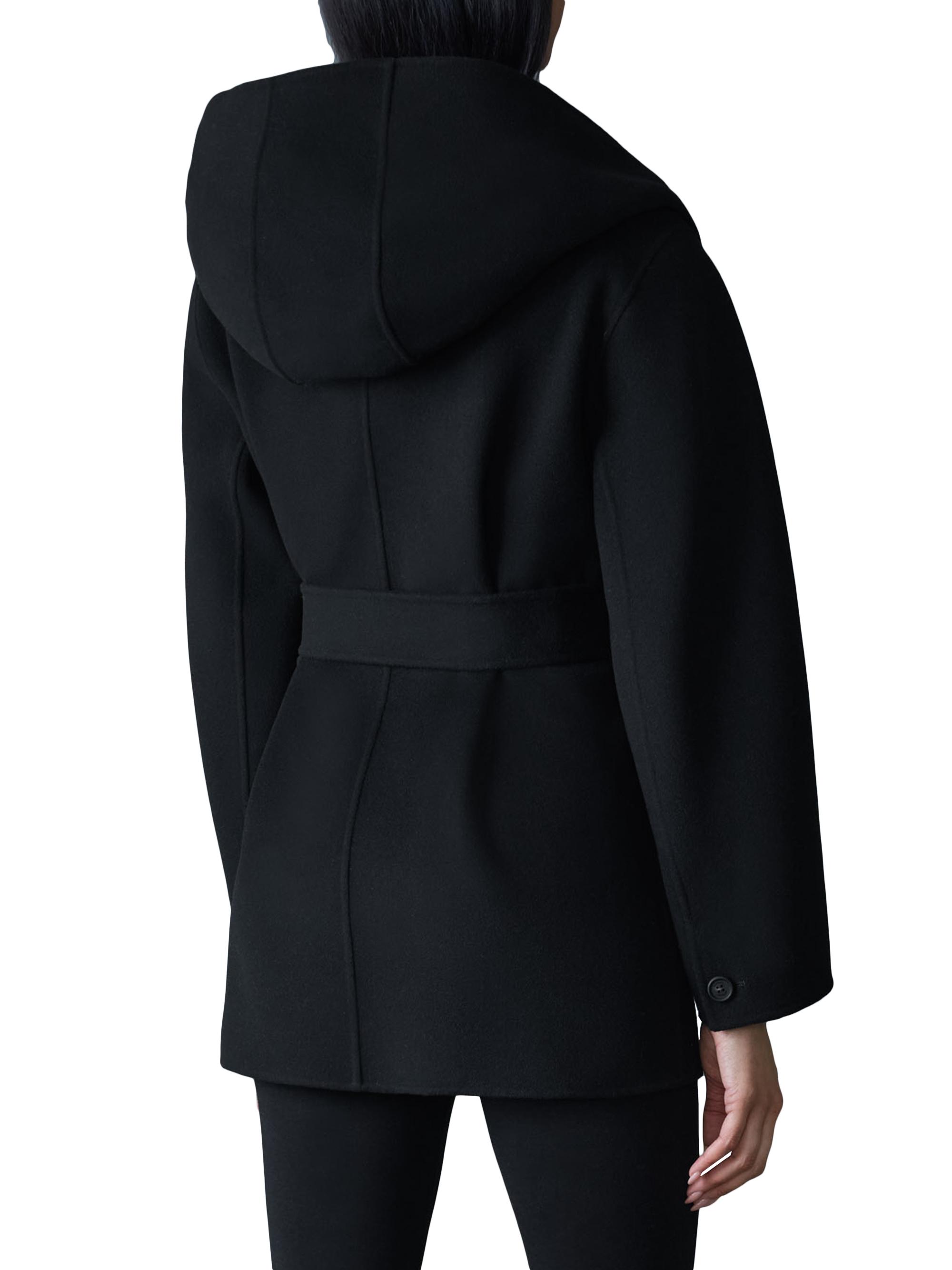 Mackage Paya Double-Face Wool Bathrobe Wrap Coat | Saks Fifth Avenue