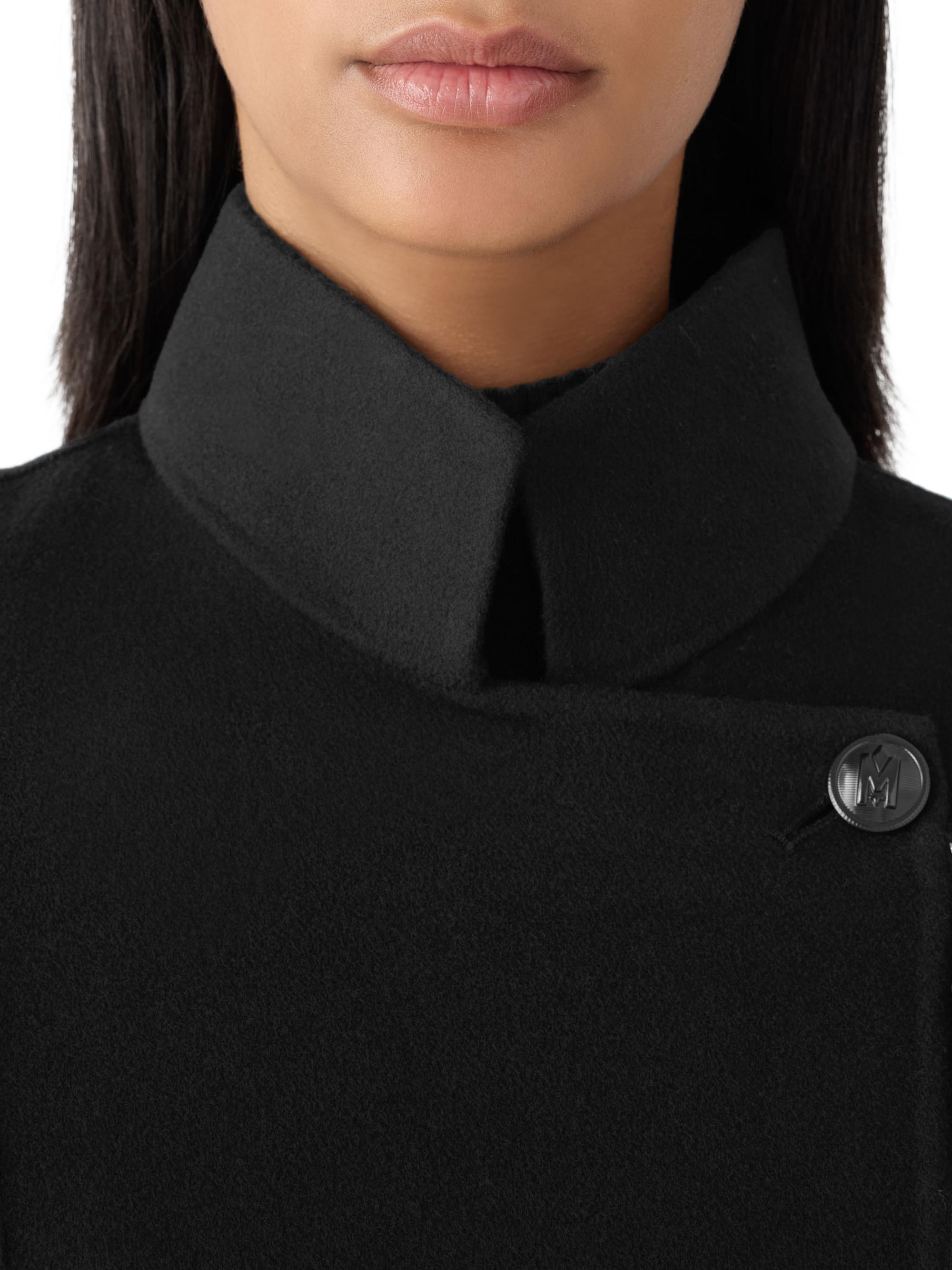 Mackage Annia Wool Flared Wrap Coat | Saks Fifth Avenue