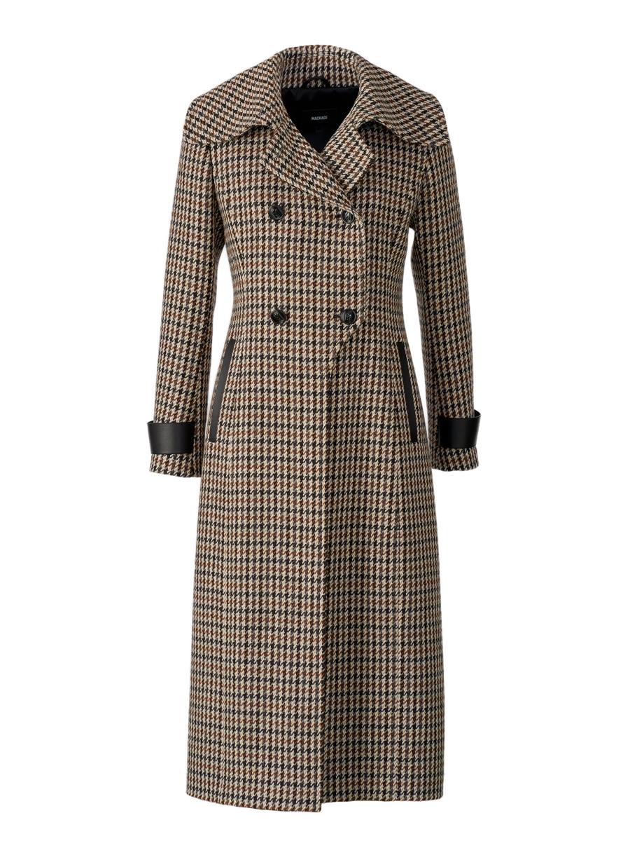 【美品】she tokyo Maggie houndstooth マギー コート she tokyo Maggie houndstooth マギー コート