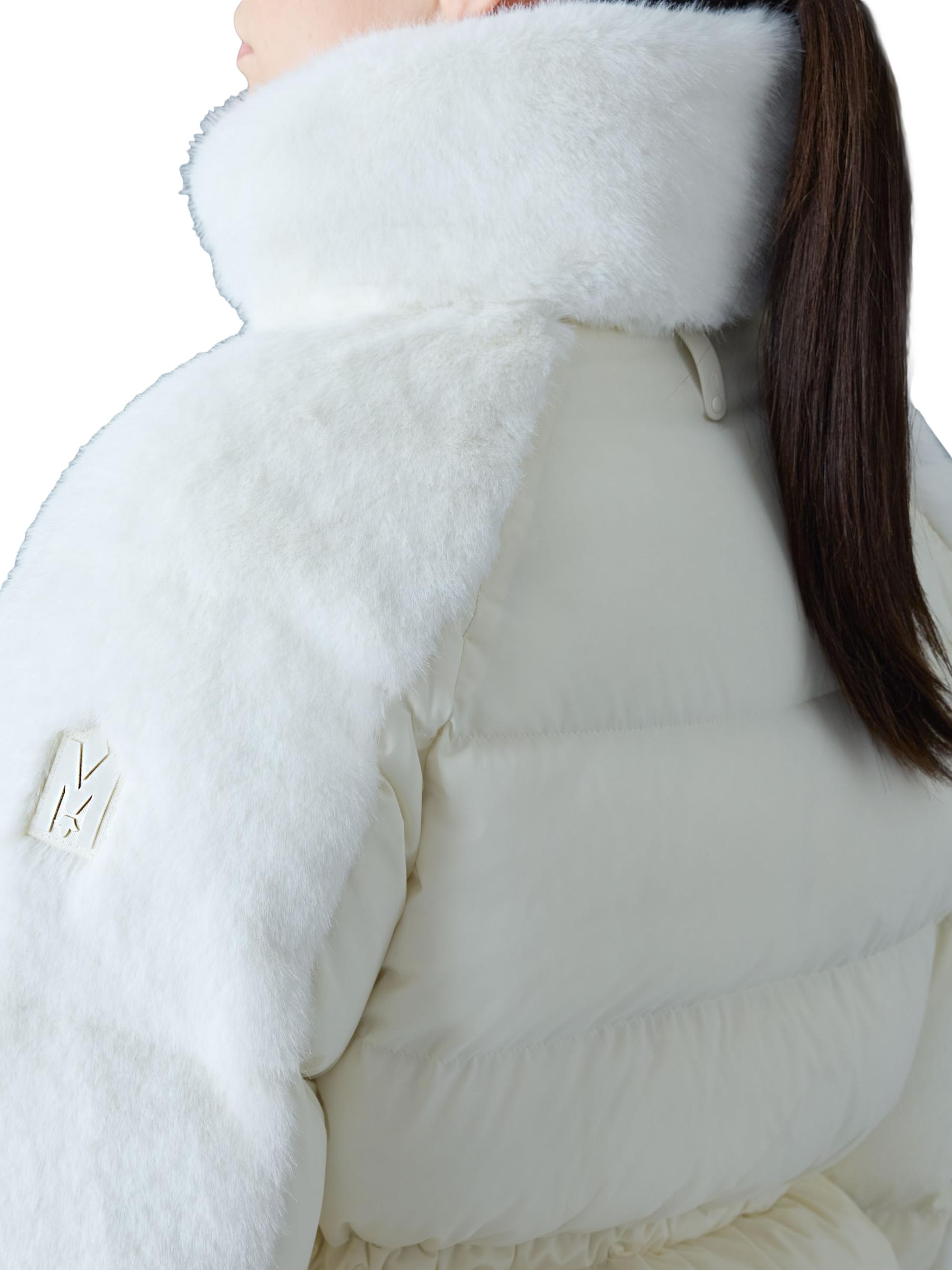 Mackage Cassidy Mixed-Media Down Jacket | Saks Fifth Avenue