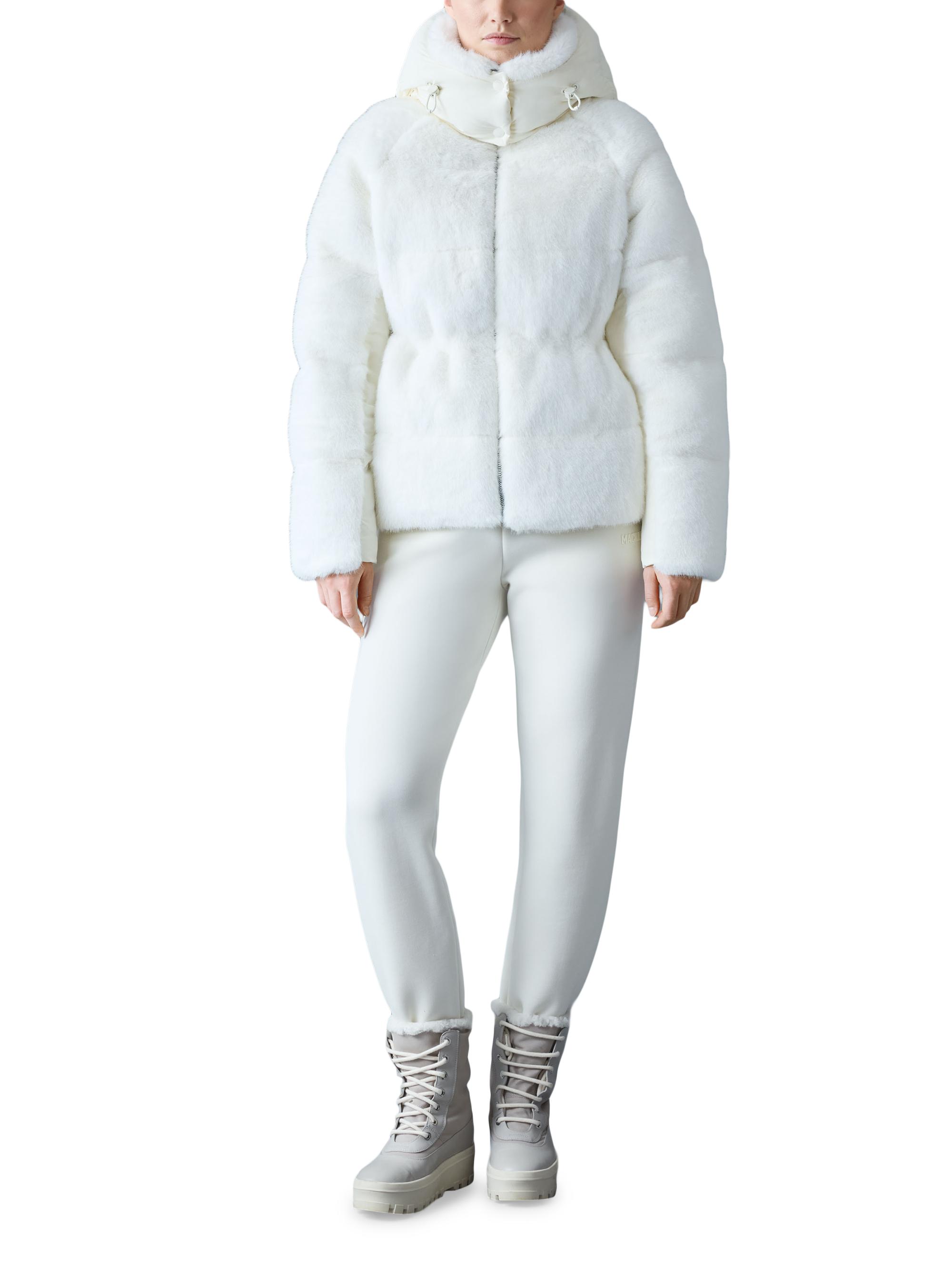 Mackage Cassidy Mixed-Media Down Jacket | Saks Fifth Avenue