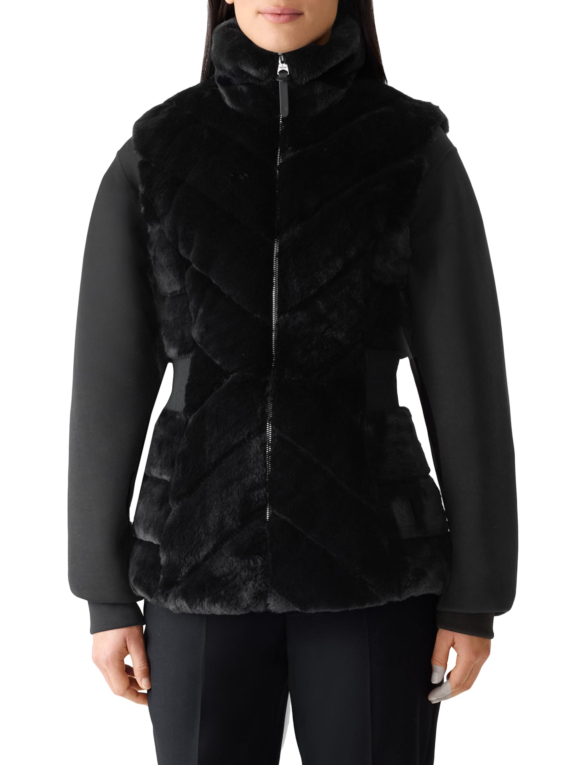 Mackage Twiggy Faux-Fur Down Vest | Saks Fifth Avenue