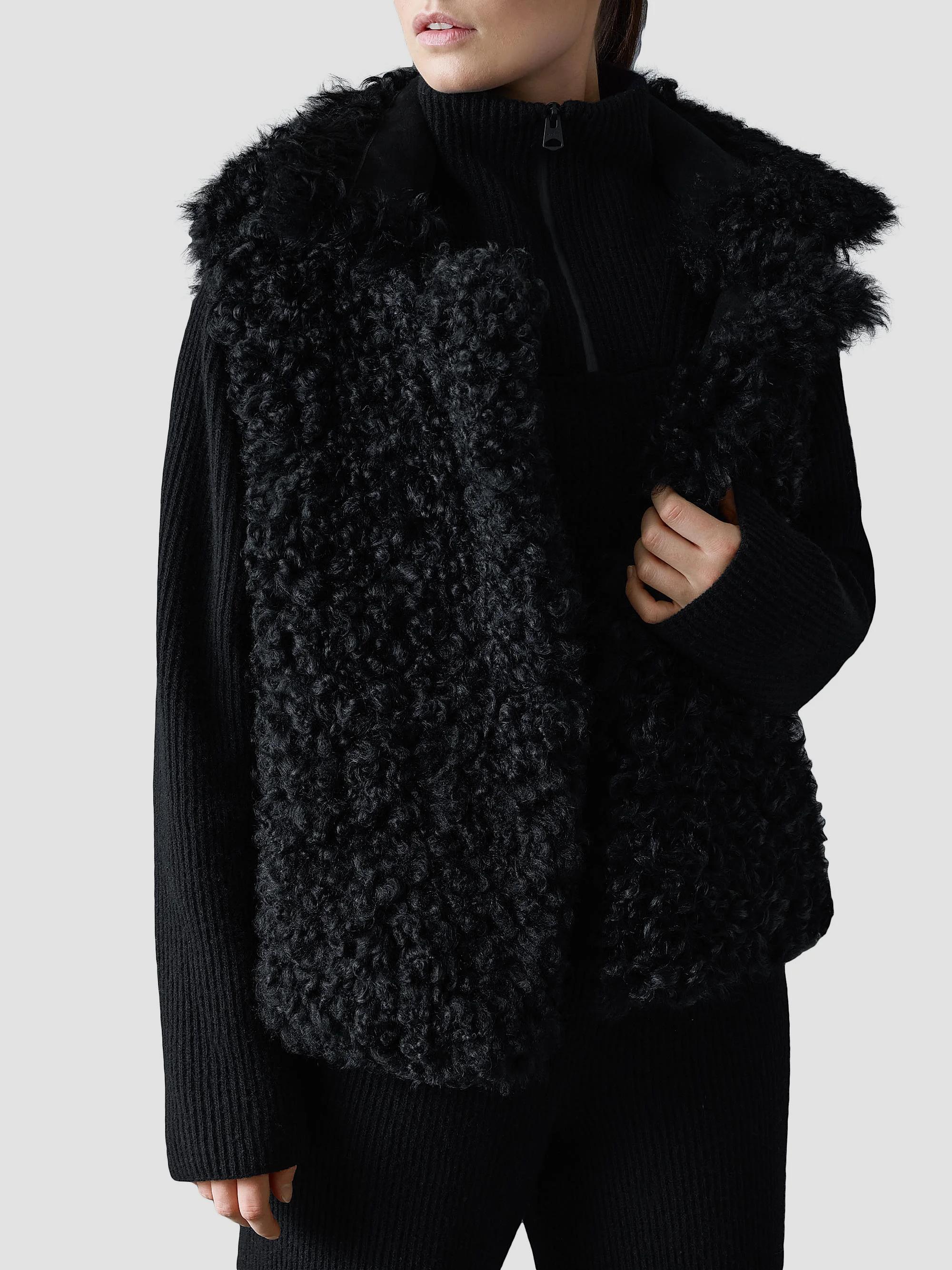 Mackage Kasia Reversible Shearling Vest | Saks Fifth Avenue