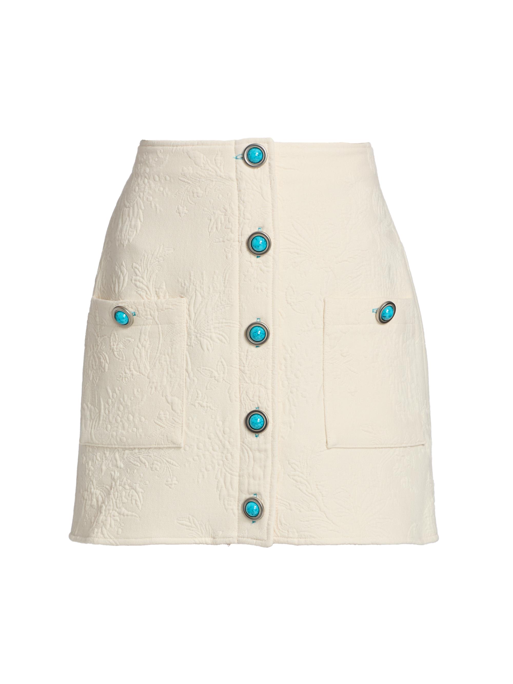 L'AGENCE Women's Truman Cotton Miniskrt -