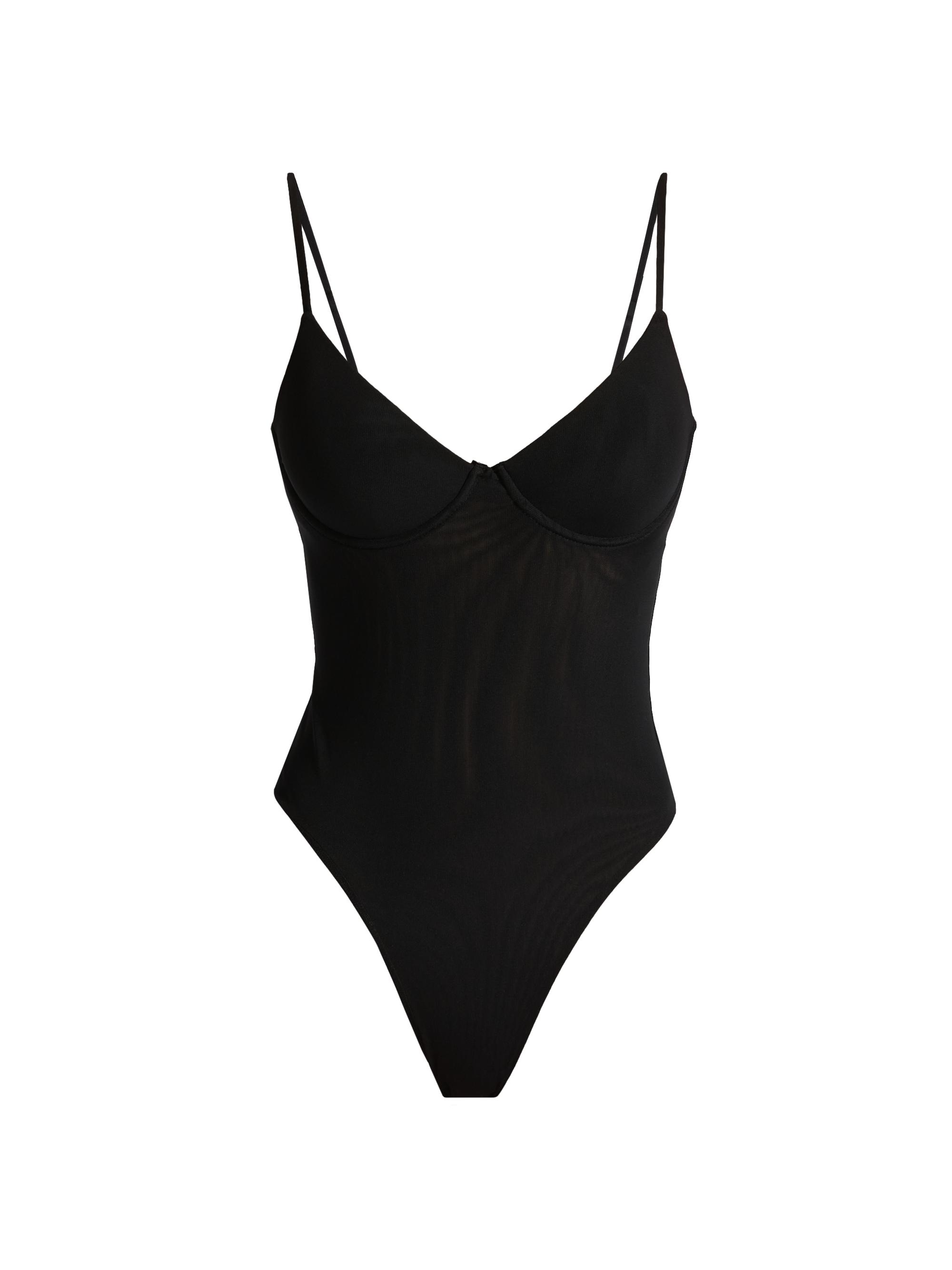 L'AGENCE Women's Elowen Underwire Bodysuit - Black