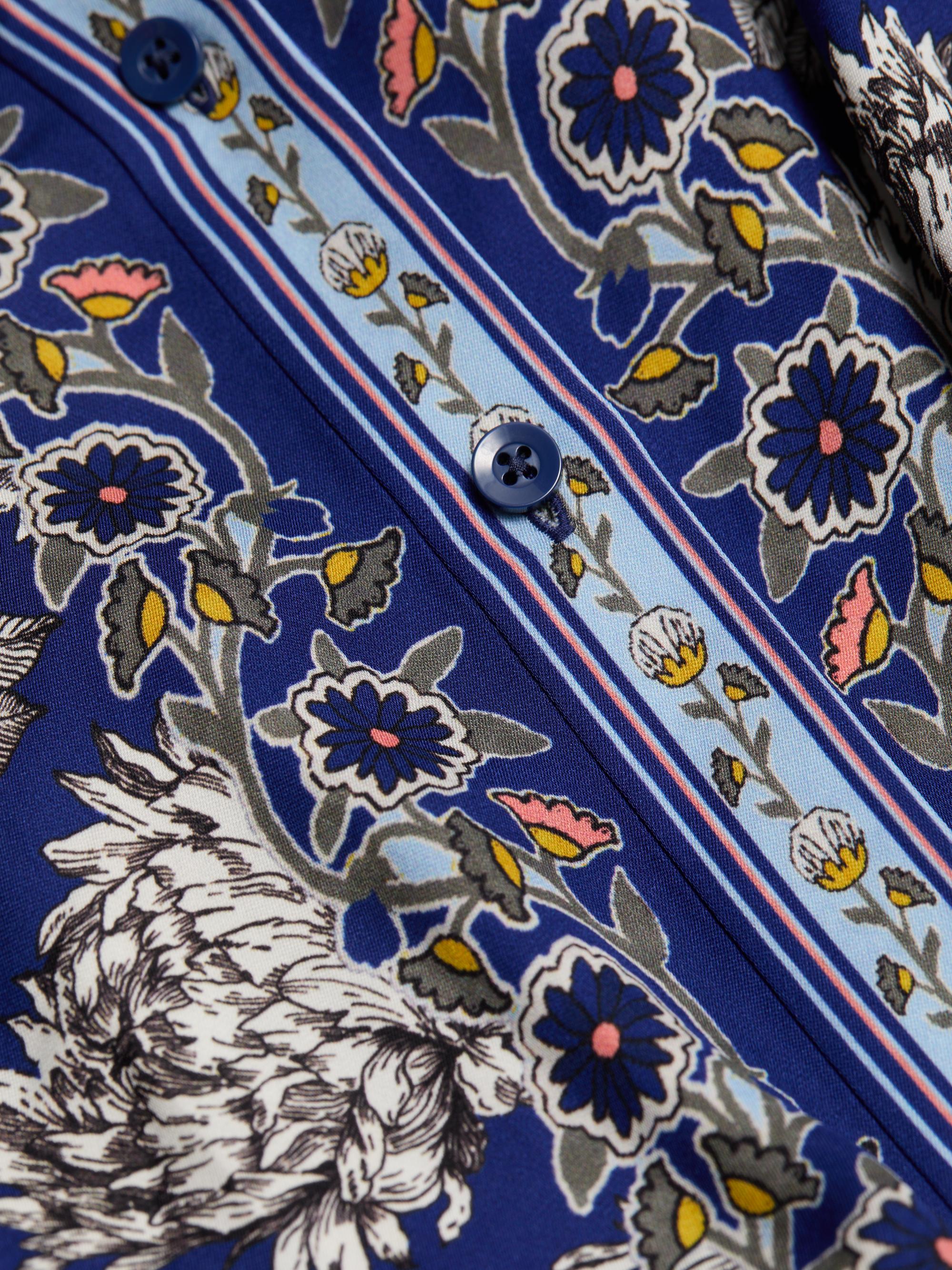 ALICE + OLIVIA Chassidy Oversized Maxi Shirtdress | Saks Fifth Avenue