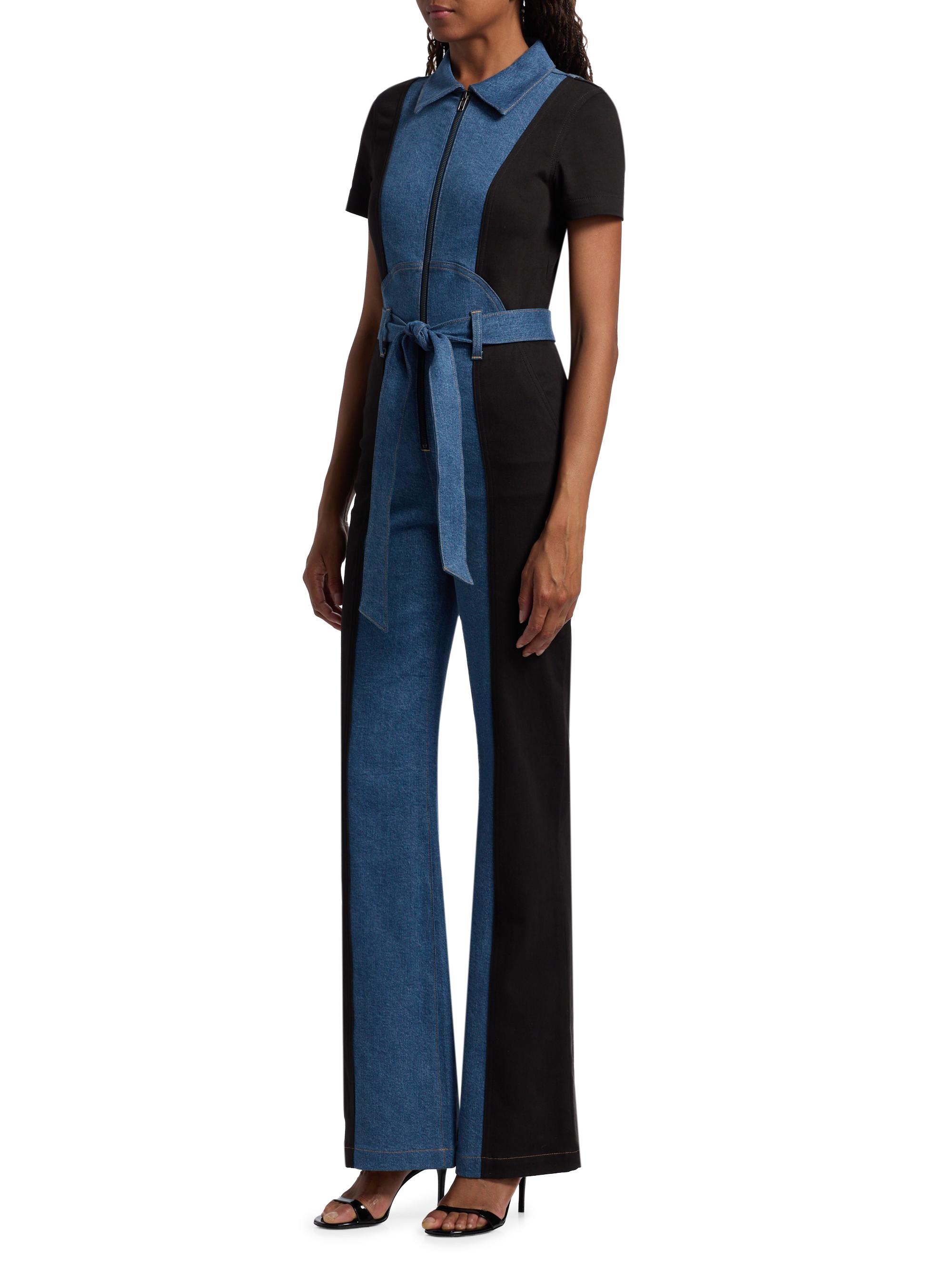 ALICE + OLIVIA Gorgeous Wide-Leg Jumpsuit | Saks Fifth Avenue