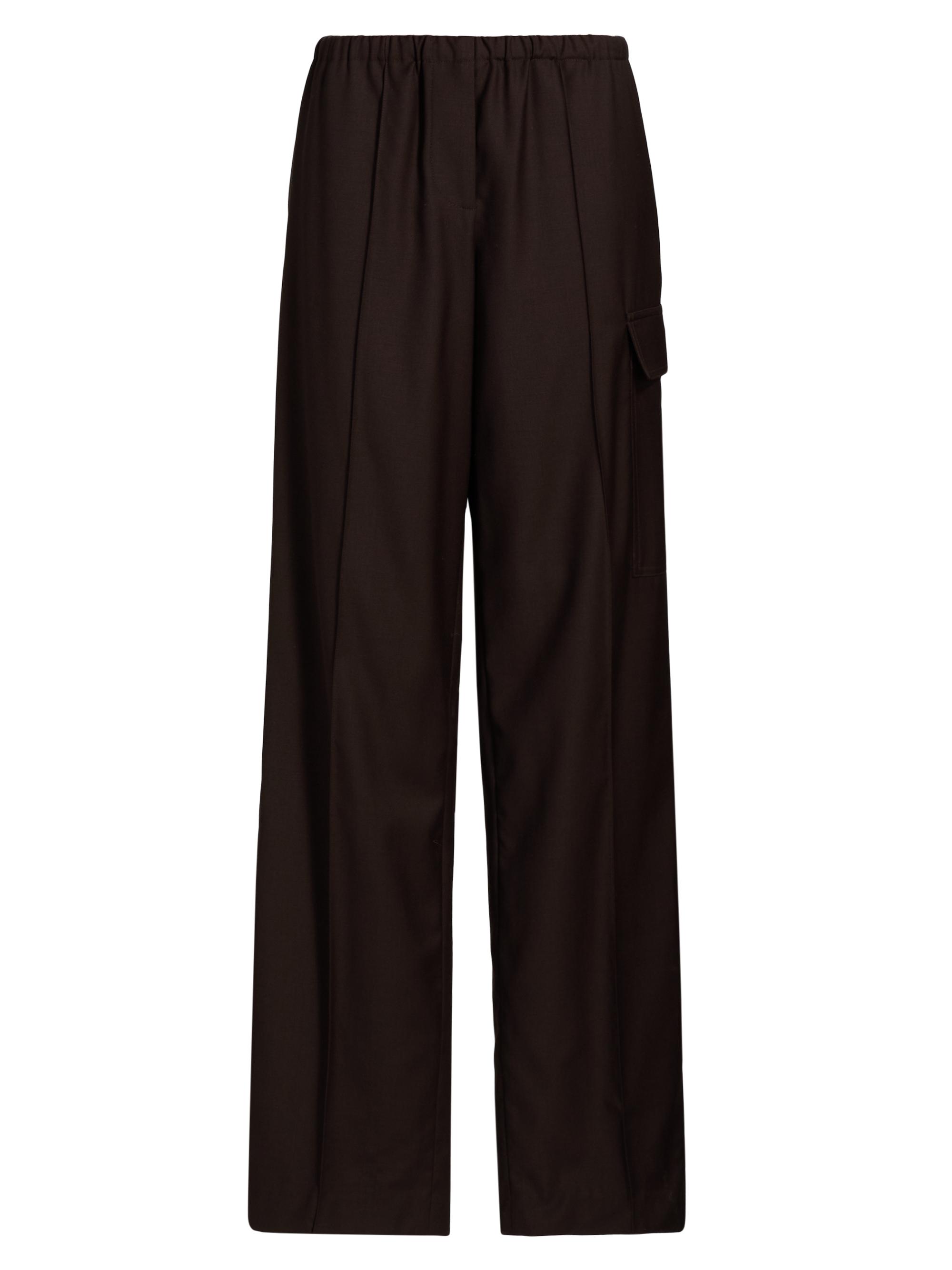 Helmut Lang Cotton-Blend Wide-Leg Zip Pants | Saks Fifth Avenue