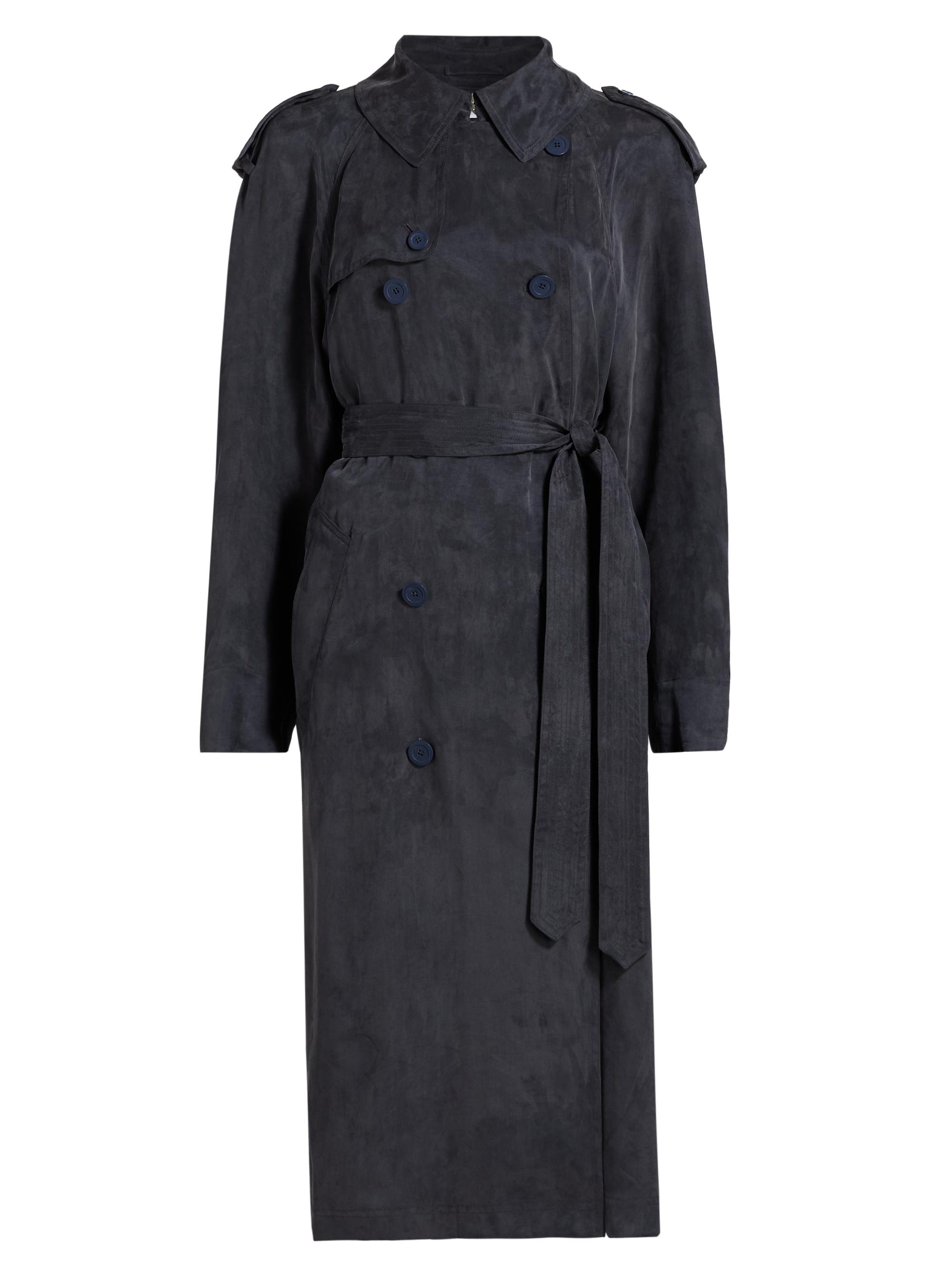 Helmut Lang Relaxed Fit Wool Blend Coat | Saks Fifth Avenue