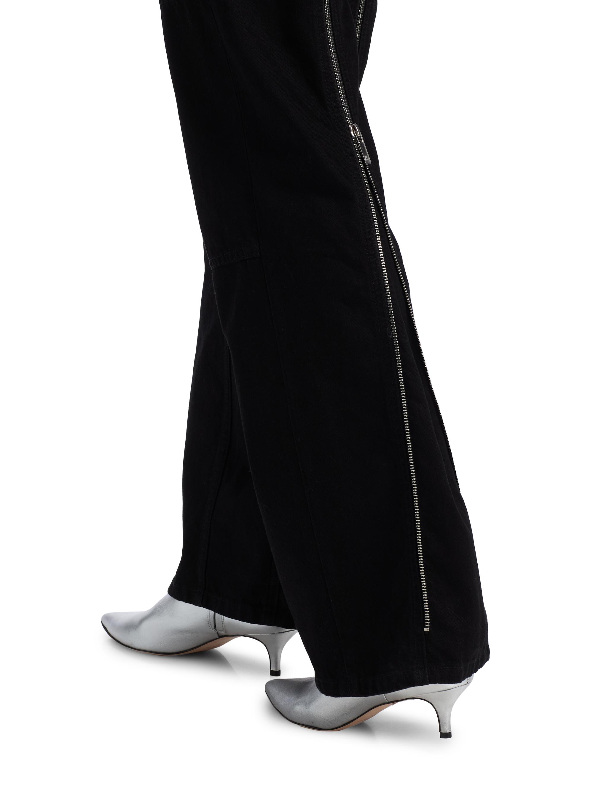 Helmut Lang Carpenter Zipper Relaxed-Fit Jeans | Saks Fifth Avenue