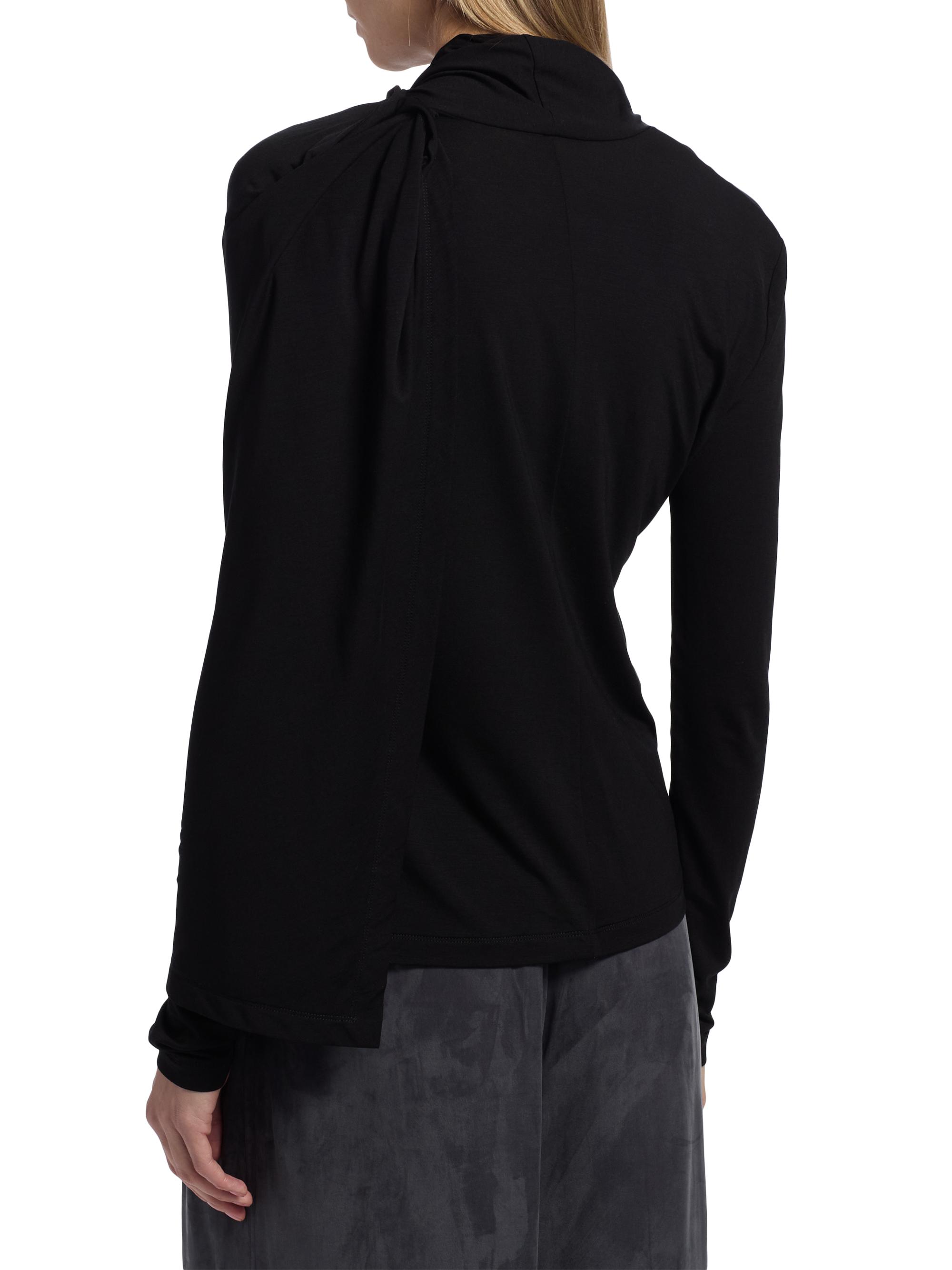 Helmut Lang Stretch Scarf Long-Sleeve Top | Saks Fifth Avenue
