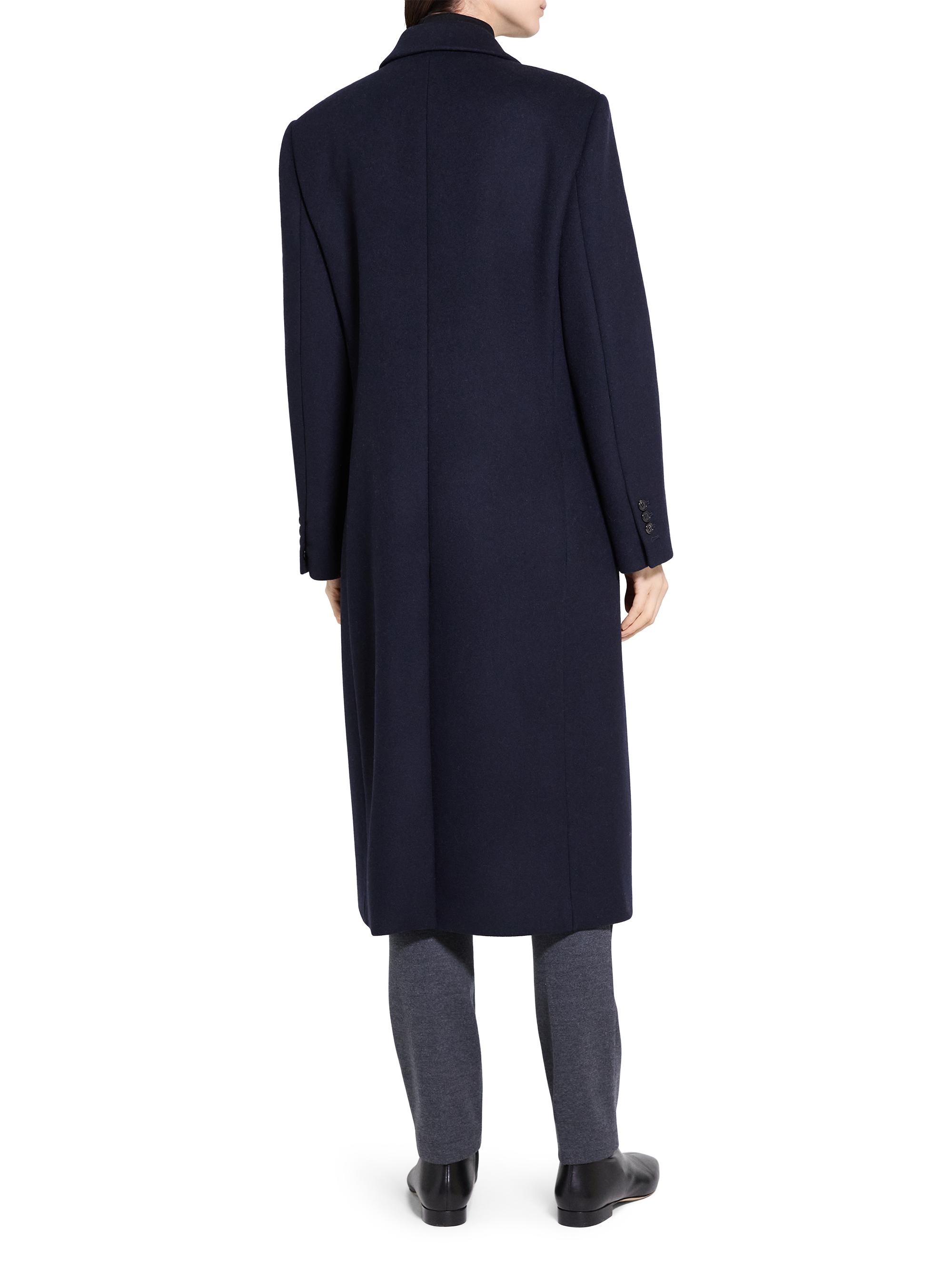 Theory Double-Breasted Wool-Blend Coat | Saks Fifth Avenue