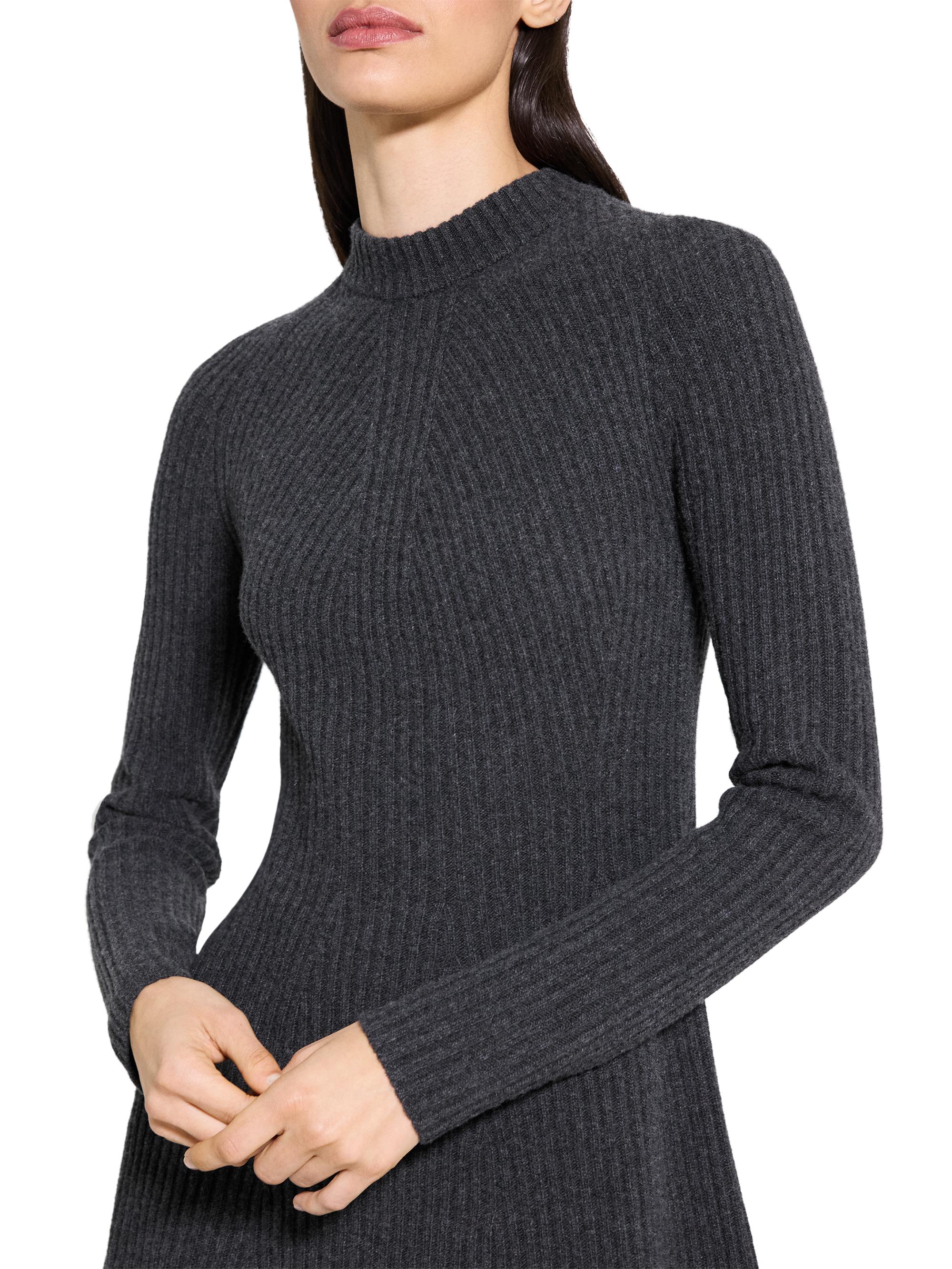 Theory Traveling Rib-Knit Wool-Cashmere Minidress | Saks Fifth Avenue