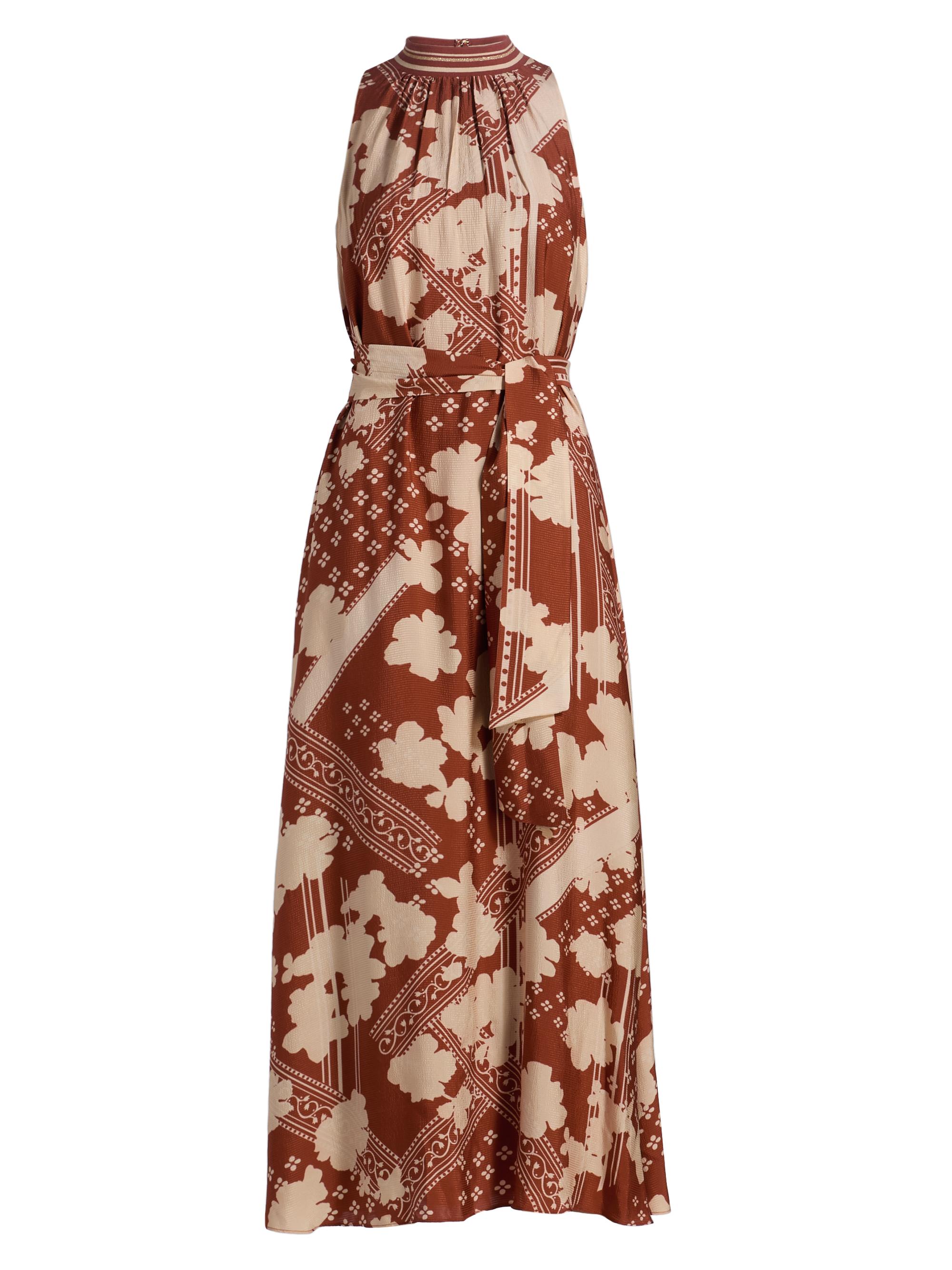 Ramy Brook Women's Alana Printed Maxi Dress - Amber Combo