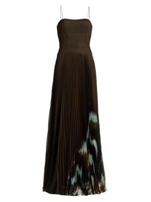 white christmas dresses Pia Pleated Midi Dress main image 1