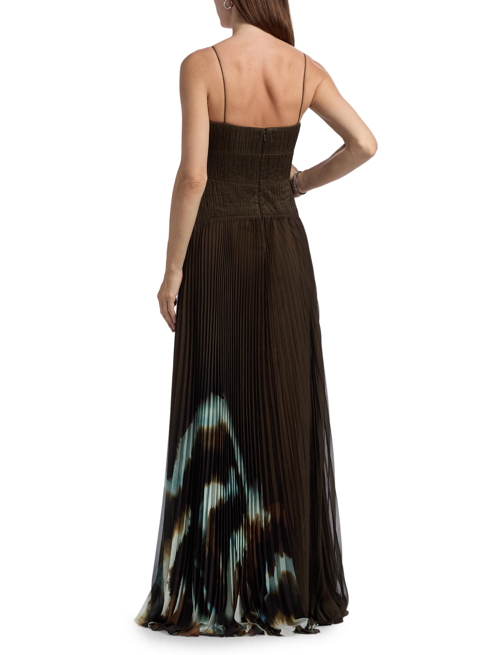 amur black pleated dress Cleopatra Pleated Dress