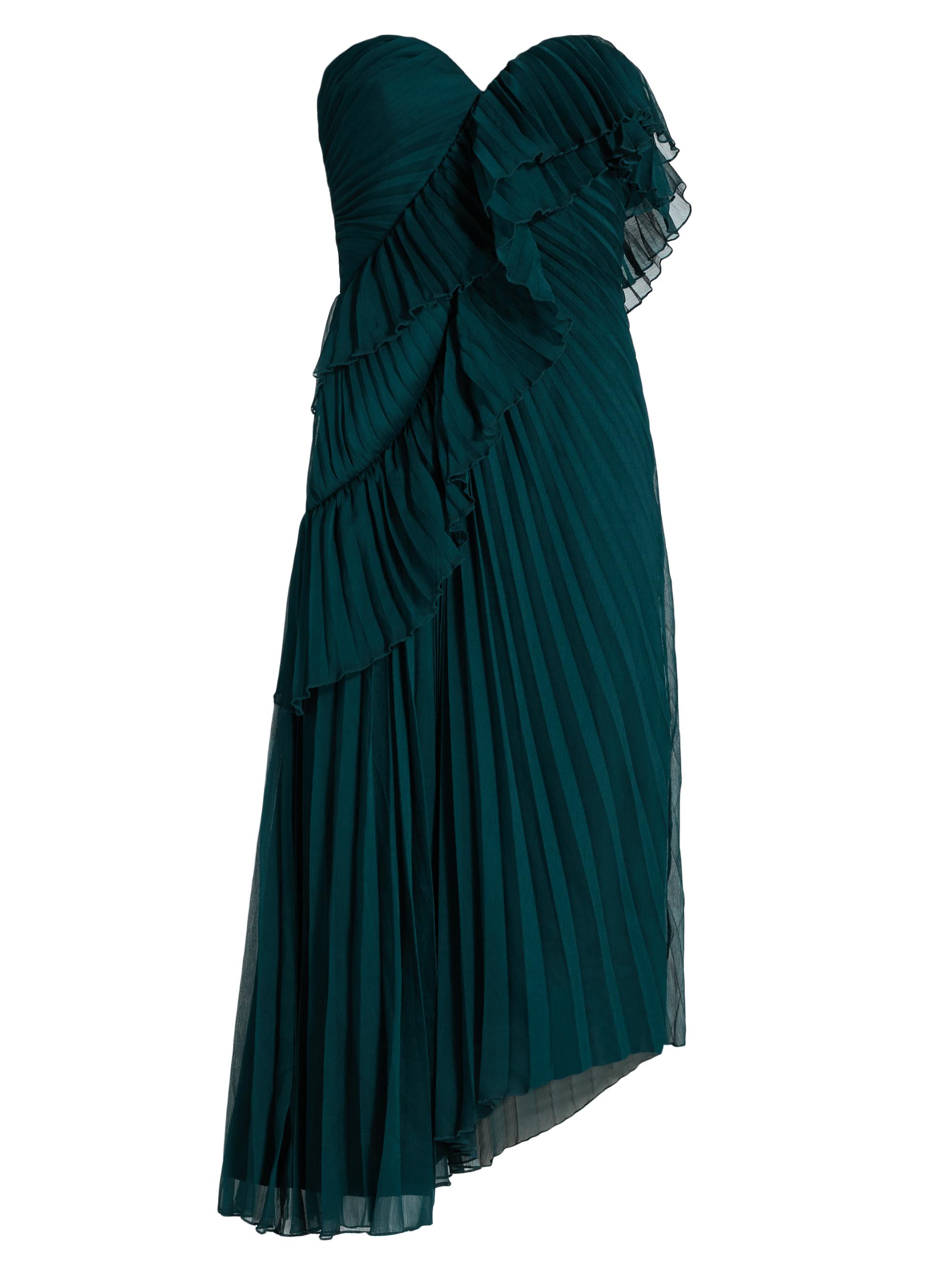 Amur Women's Caitlyn Strapless Midi-Dress - Aqua Lake