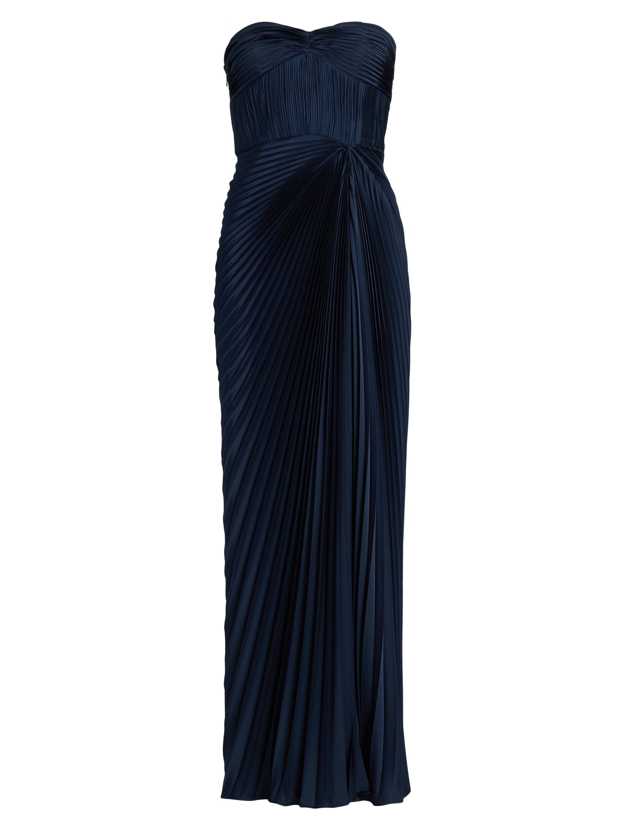 Amur Isabell Strapless Frill Column Gown | Saks Fifth Avenue
