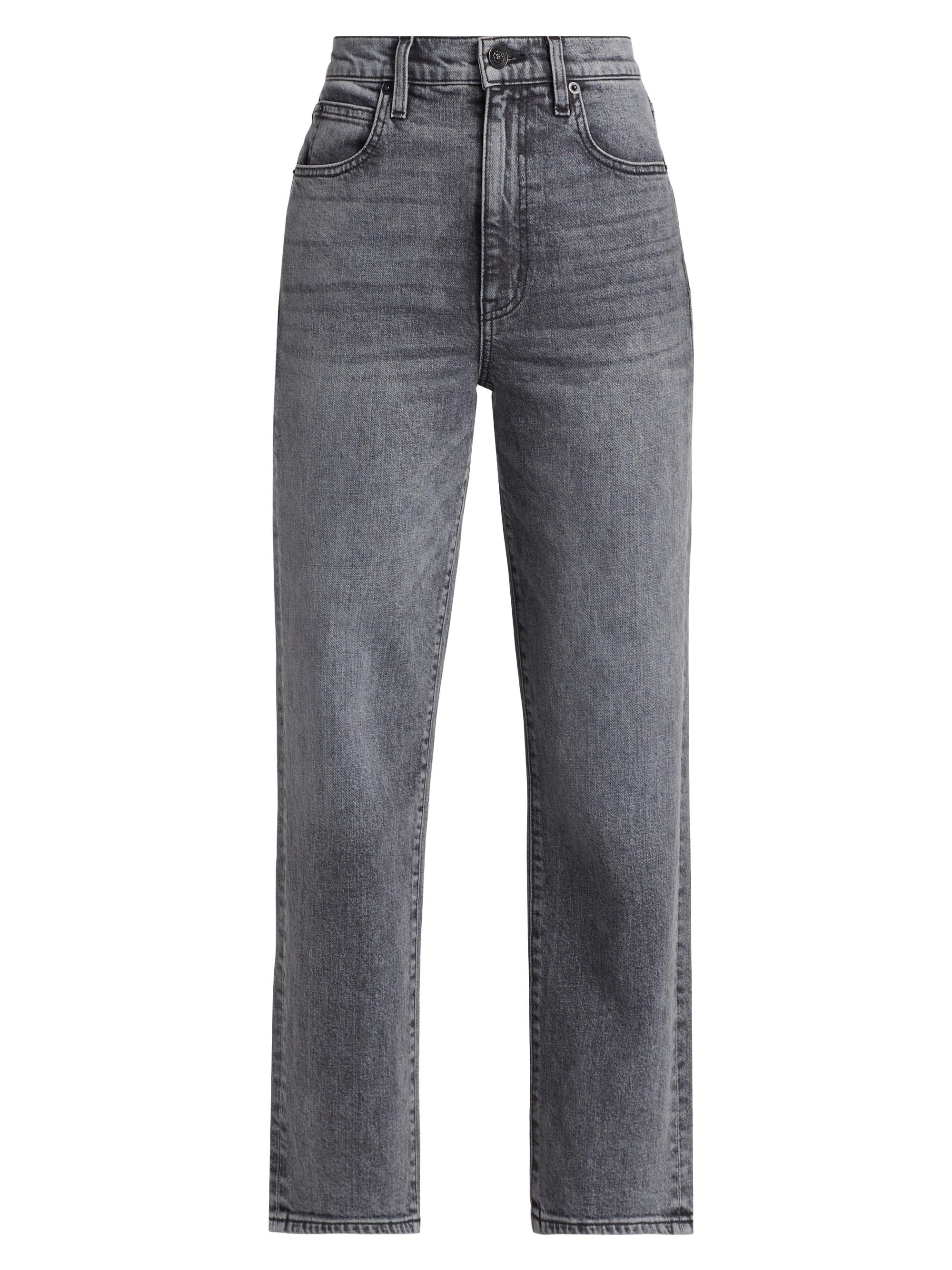 SLVRLAKE Women's London High-Rise Straight Jeans - Worlds Turning