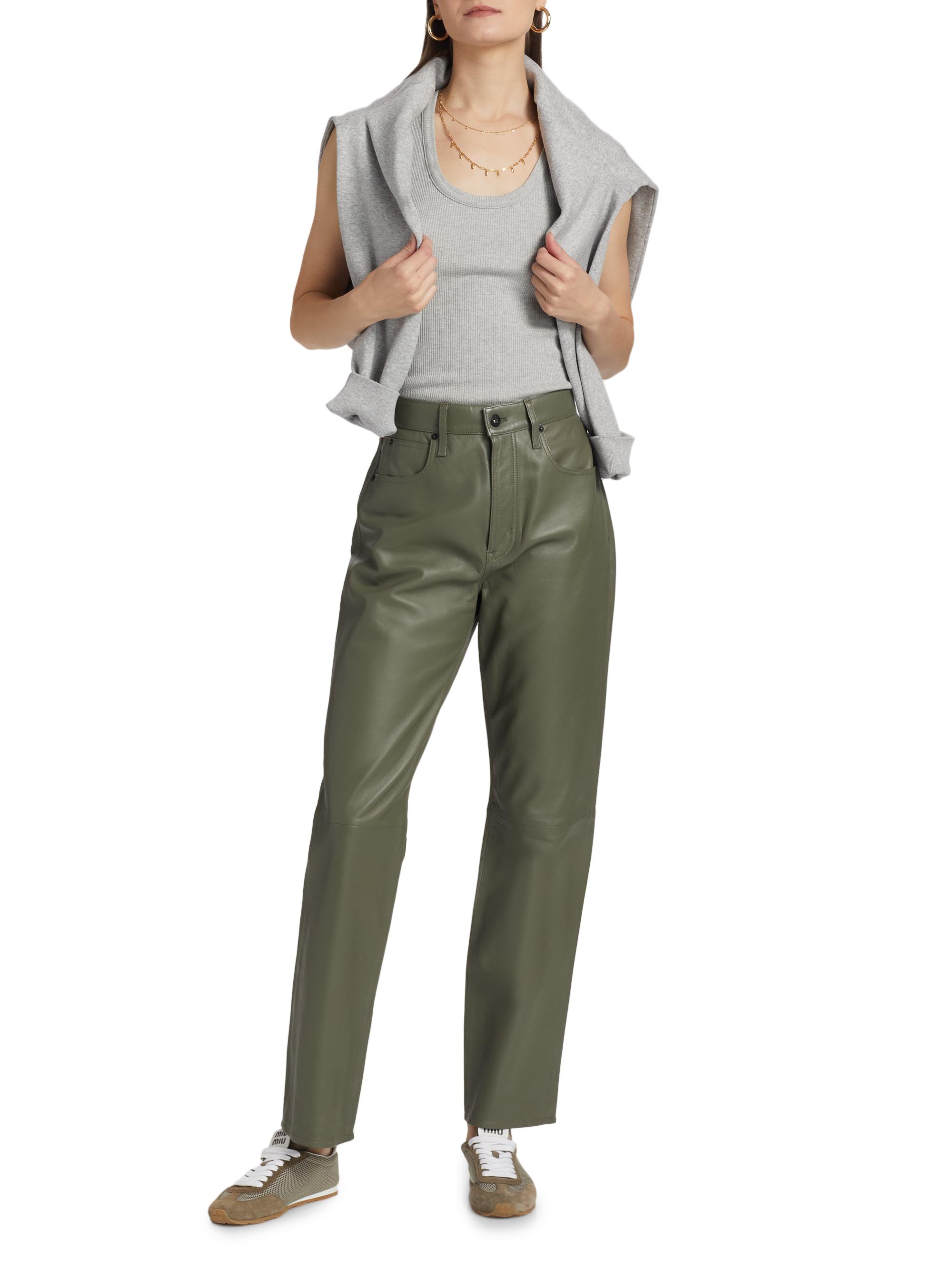 SLVRLAKE London Leather Pants | Saks Fifth Avenue