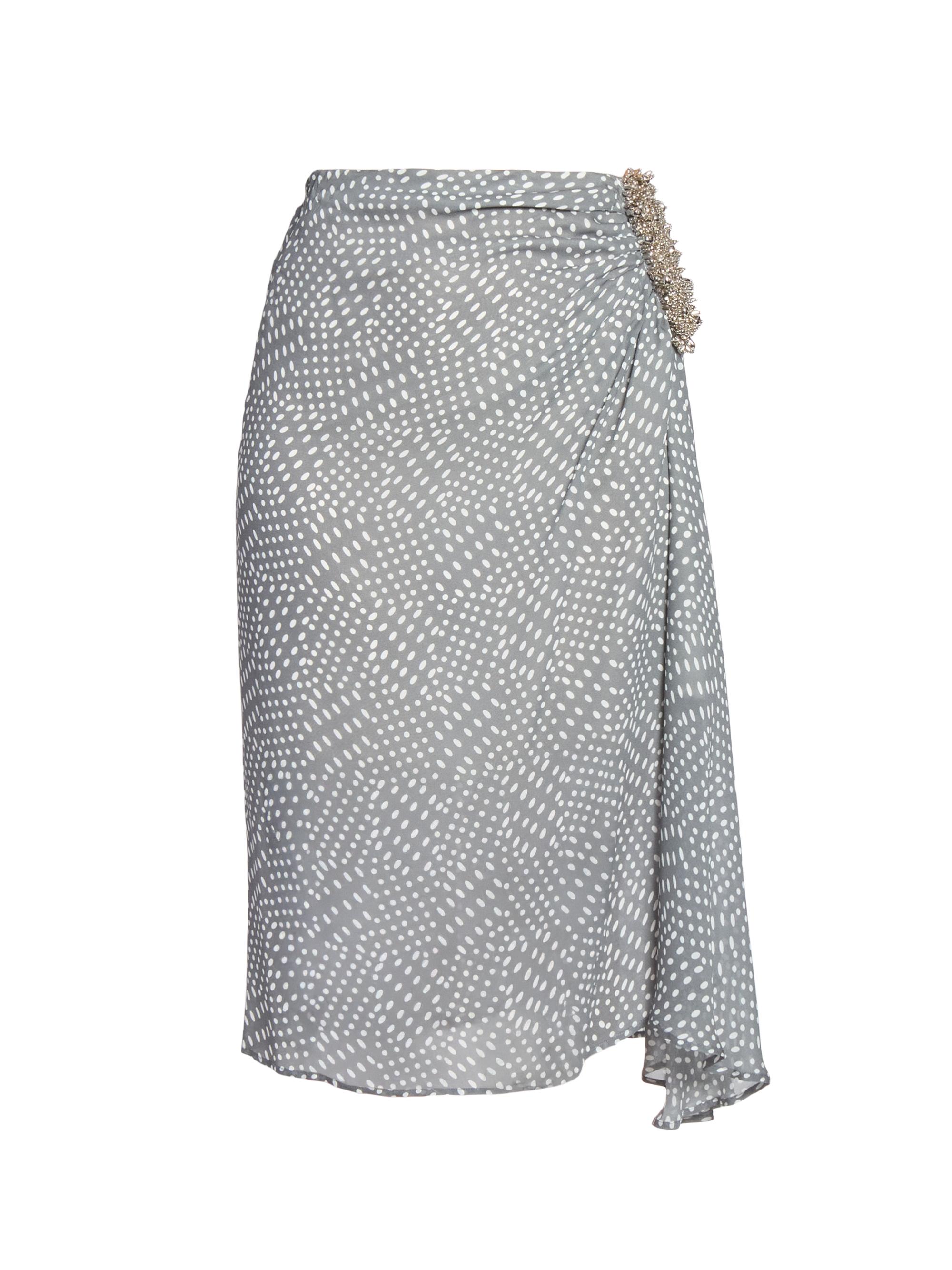 Dries Van Noten Sovora Polka Dot Wrap Skirt | Saks Fifth Avenue