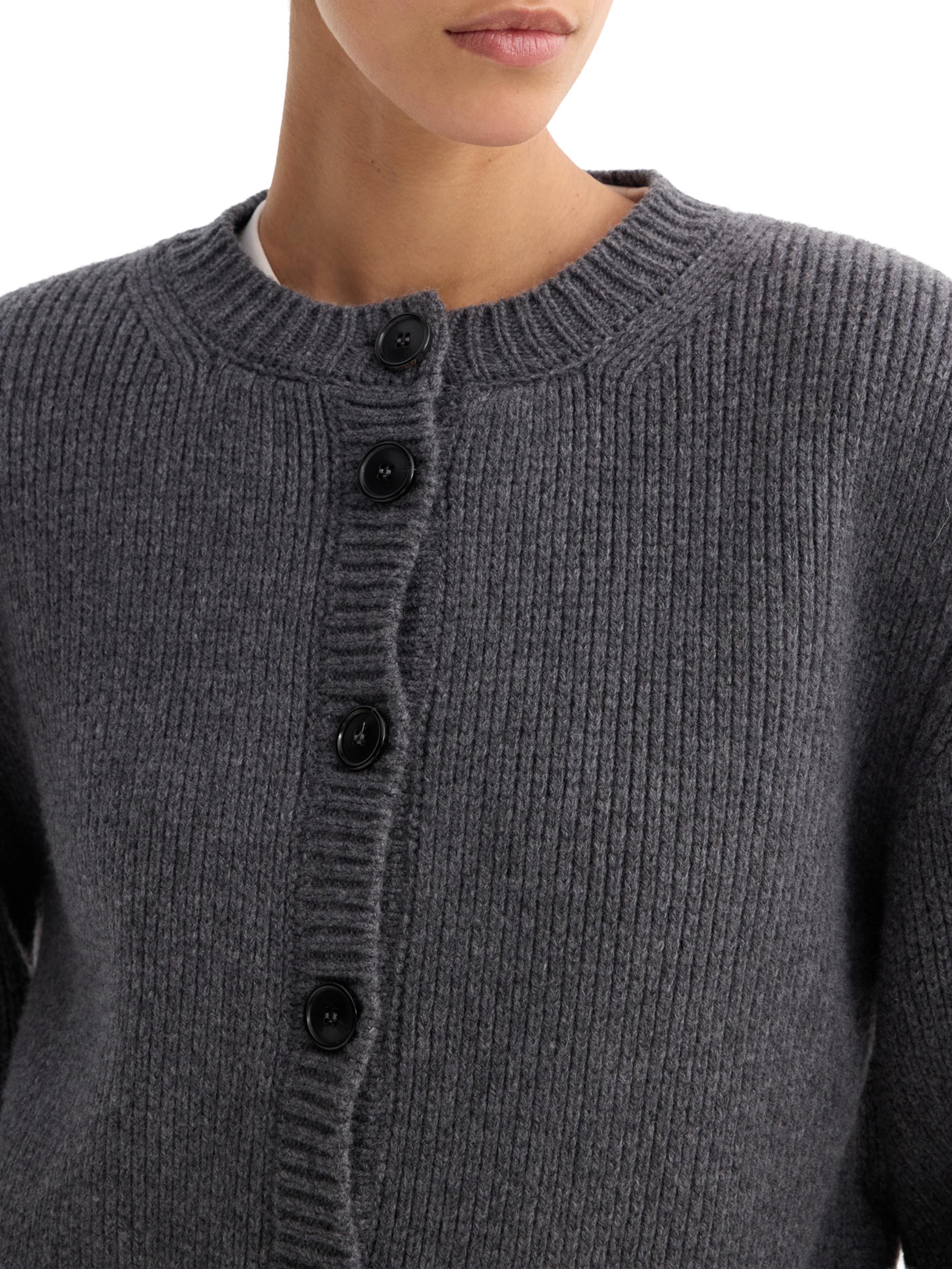 Róhe Padded Wool Cardigan | Saks Fifth Avenue