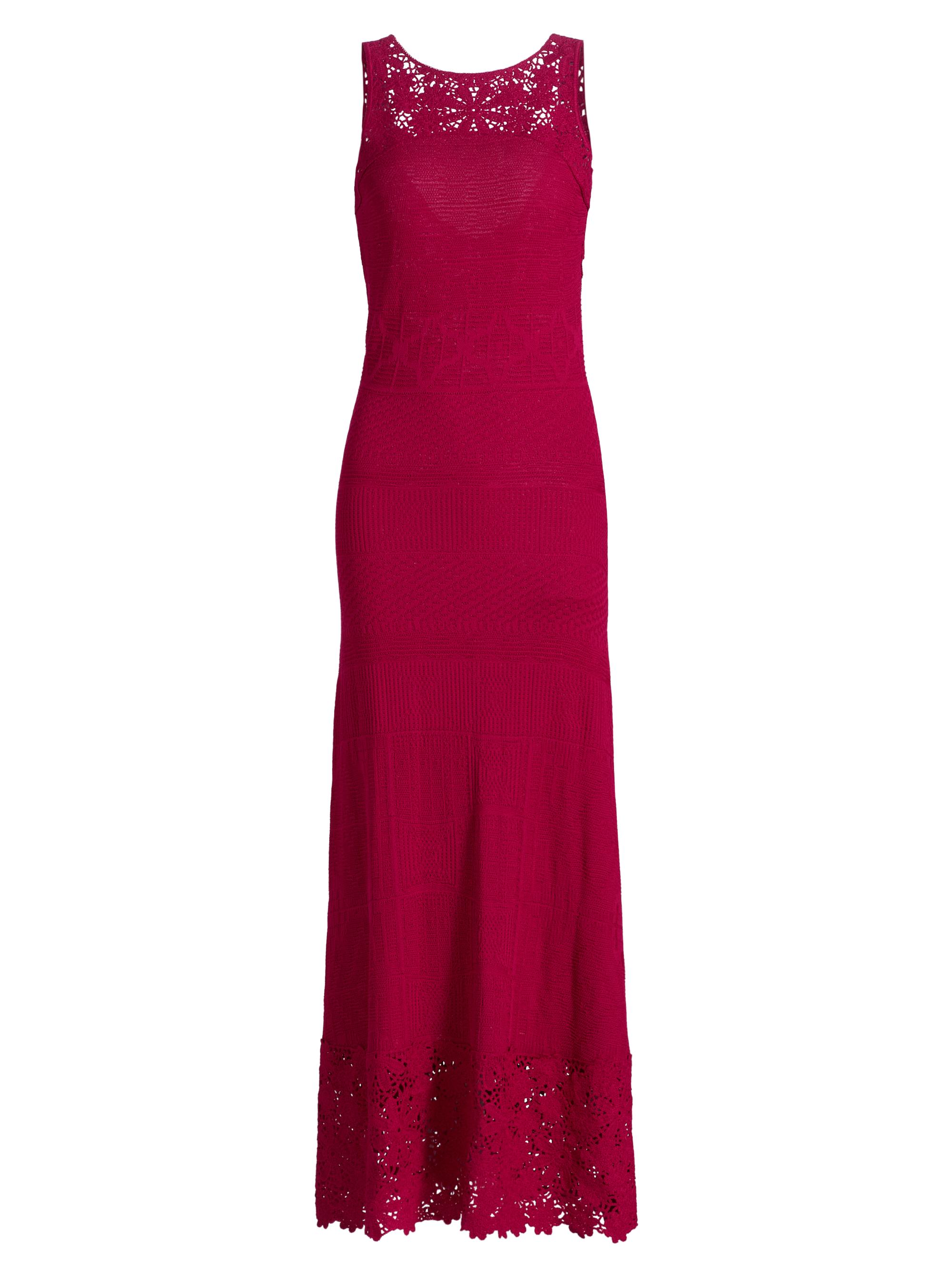 Elie Tahari Women's The Josephine Maxi Dress - Pink Raspberry