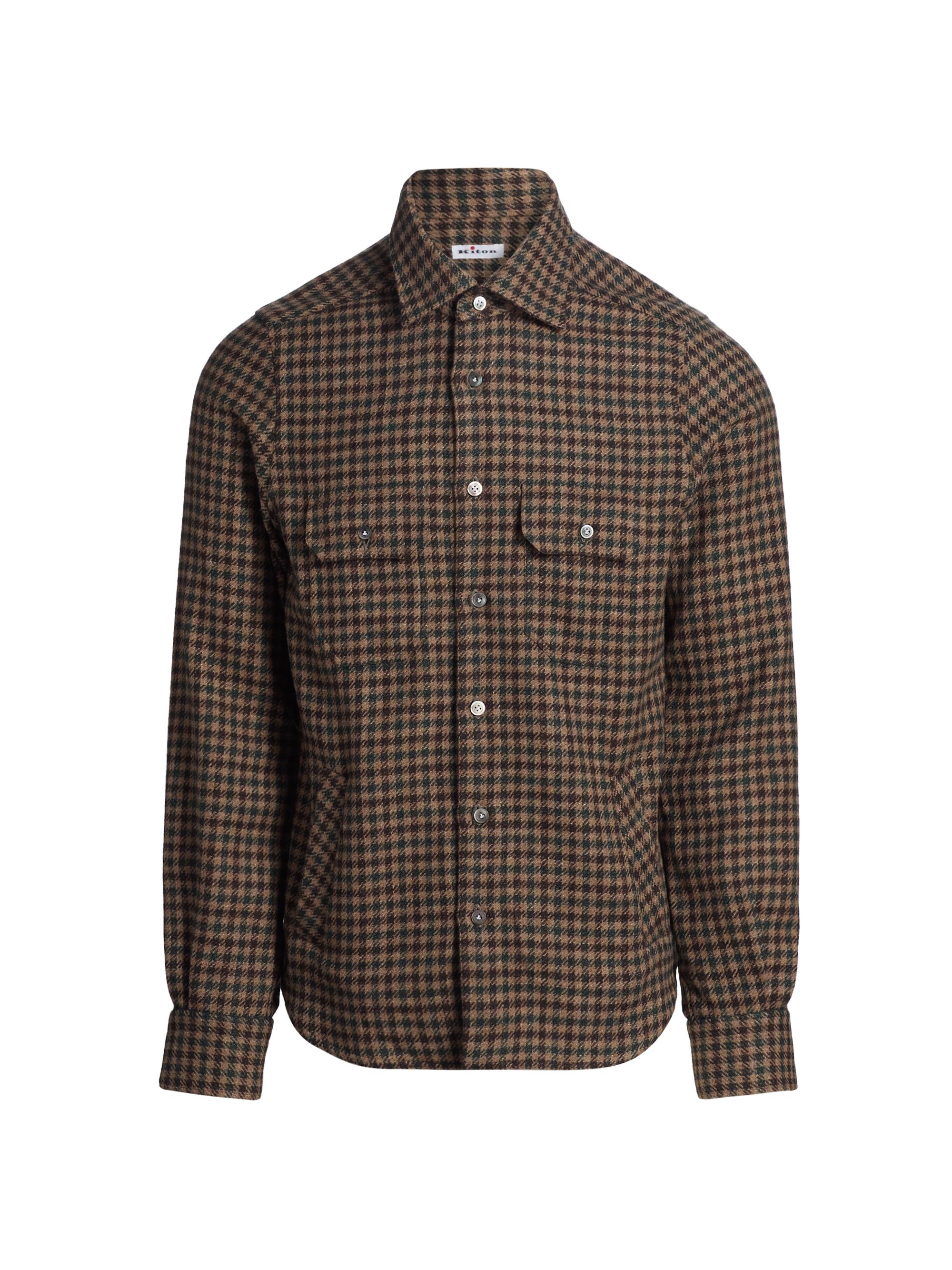 AMI Paris Check Cotton Knit Overshirt | Saks Fifth Avenue