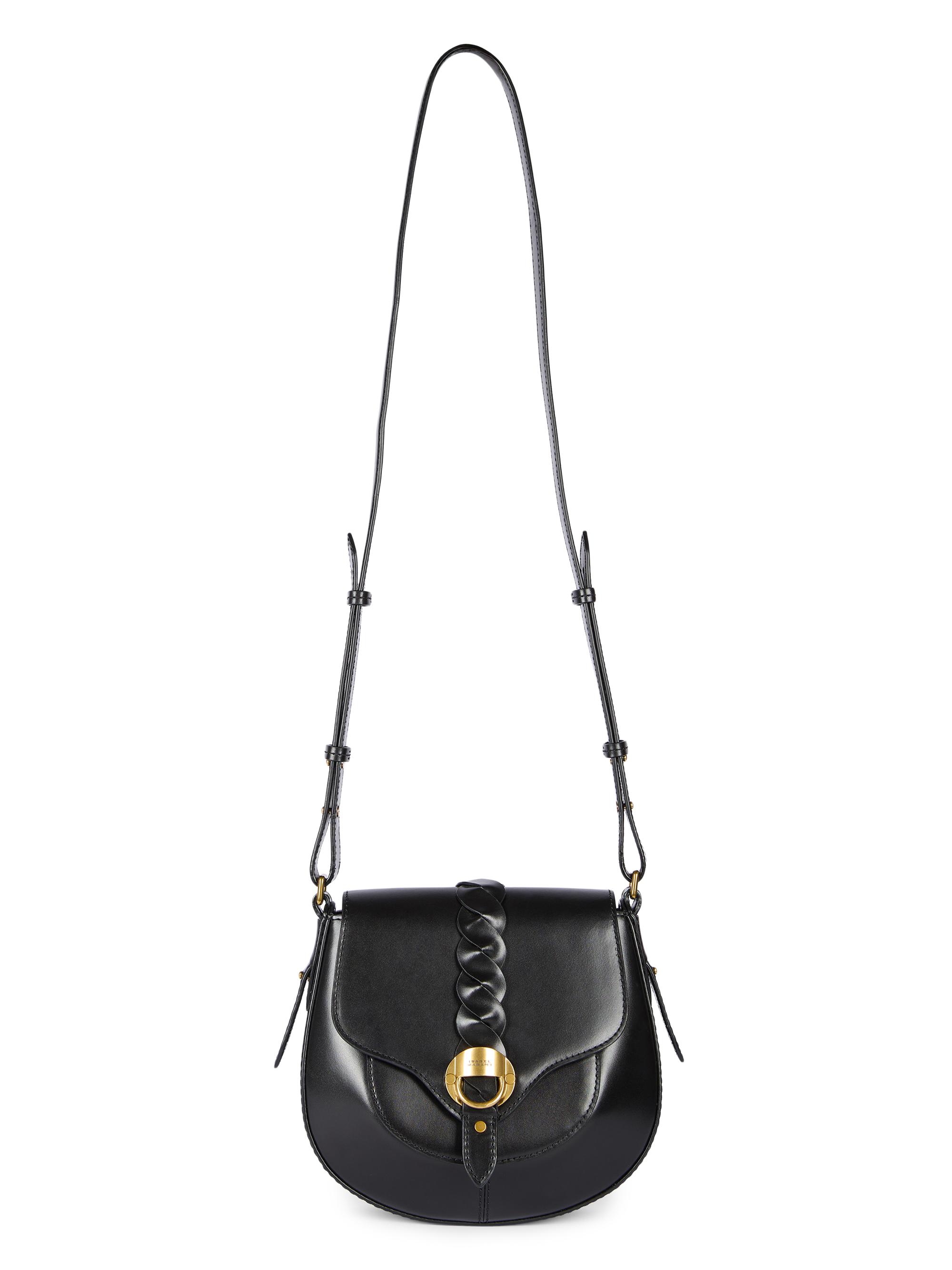 Isabel Marant Women's Altay  Leather Saddle Bag - Black | Thumbnail 6