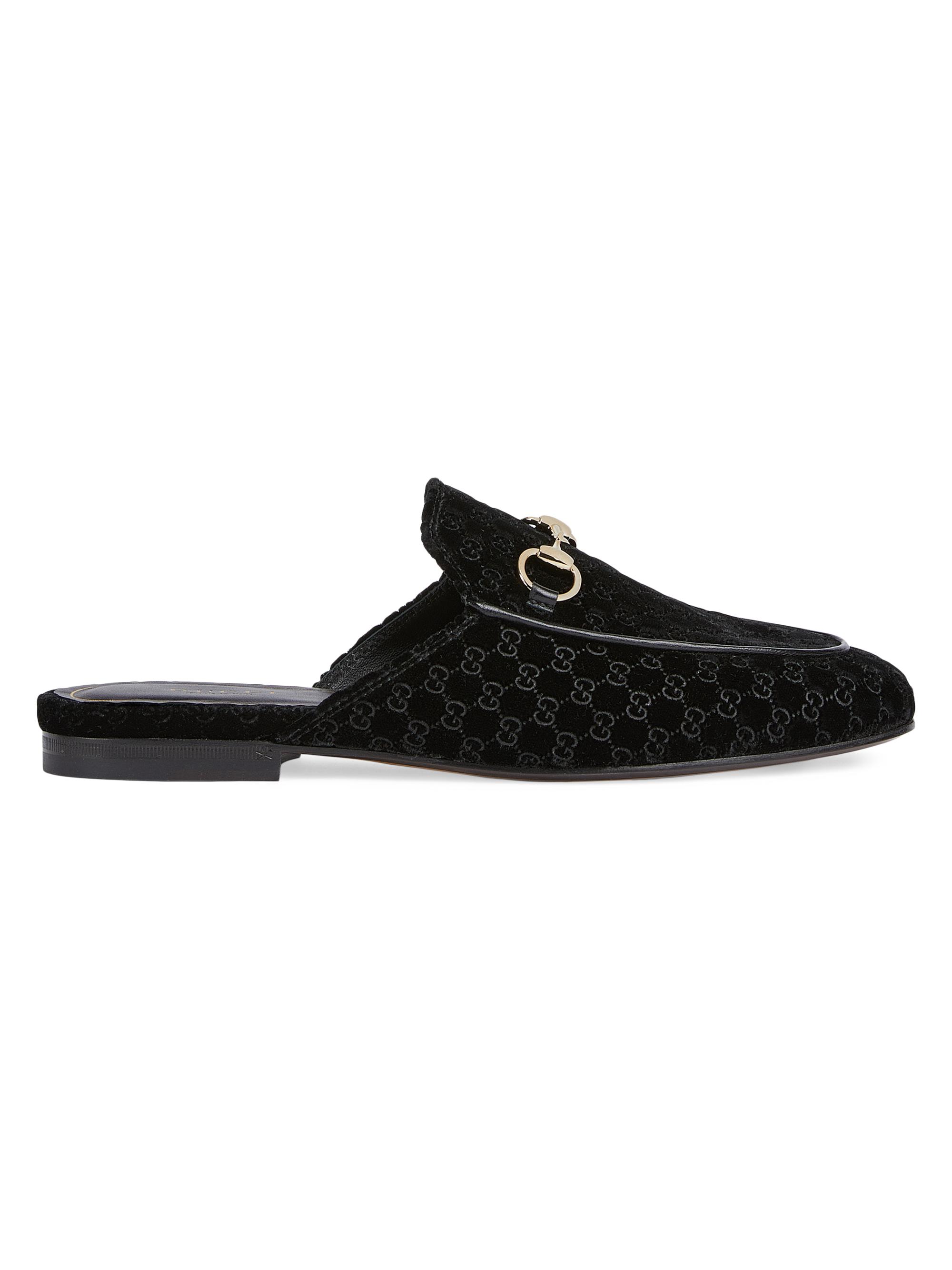 Tory Burch Crocodile-Embossed Leather Backless Loafers | Saks