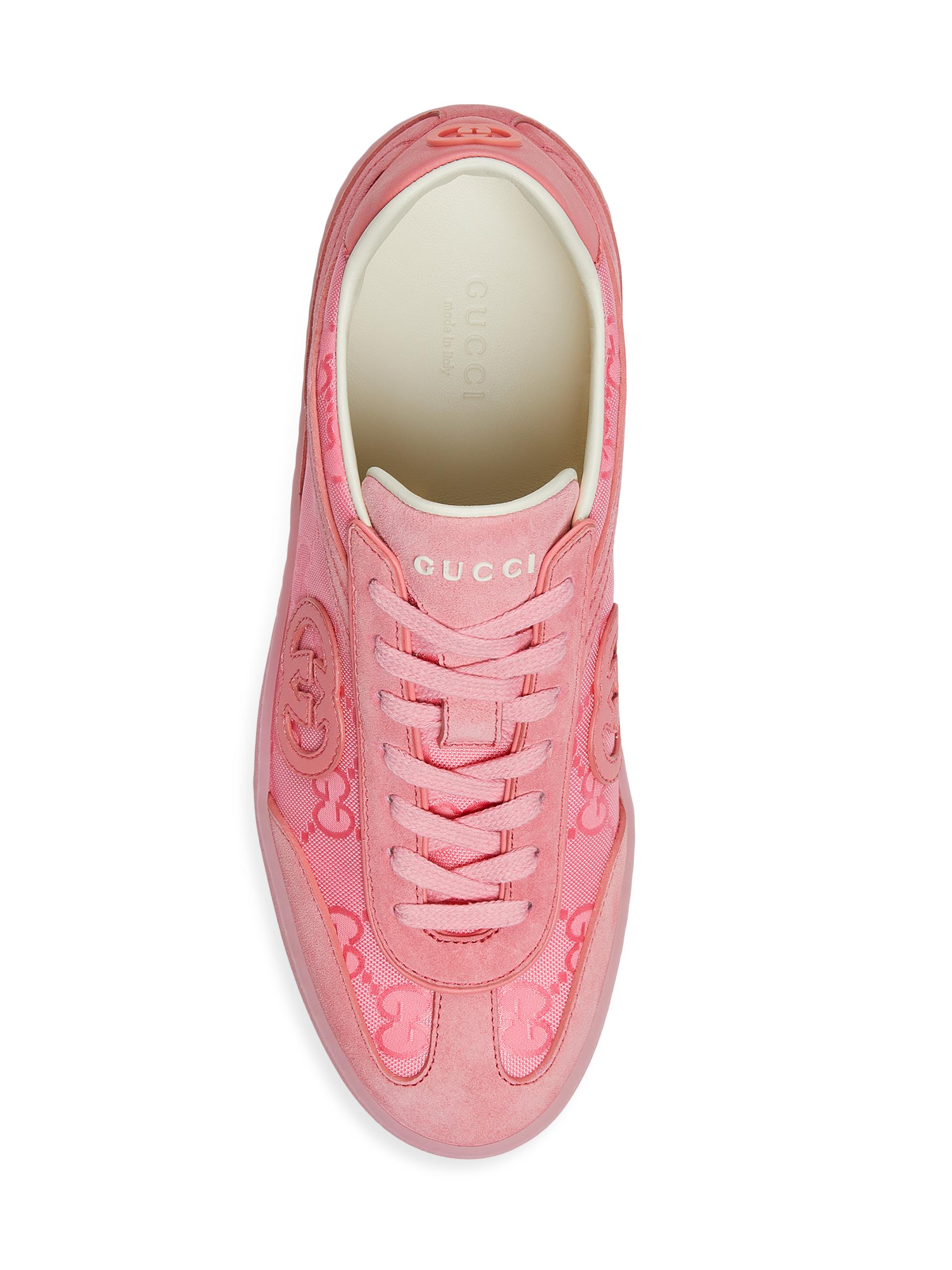 G74 Suede Low-Top Sneakers