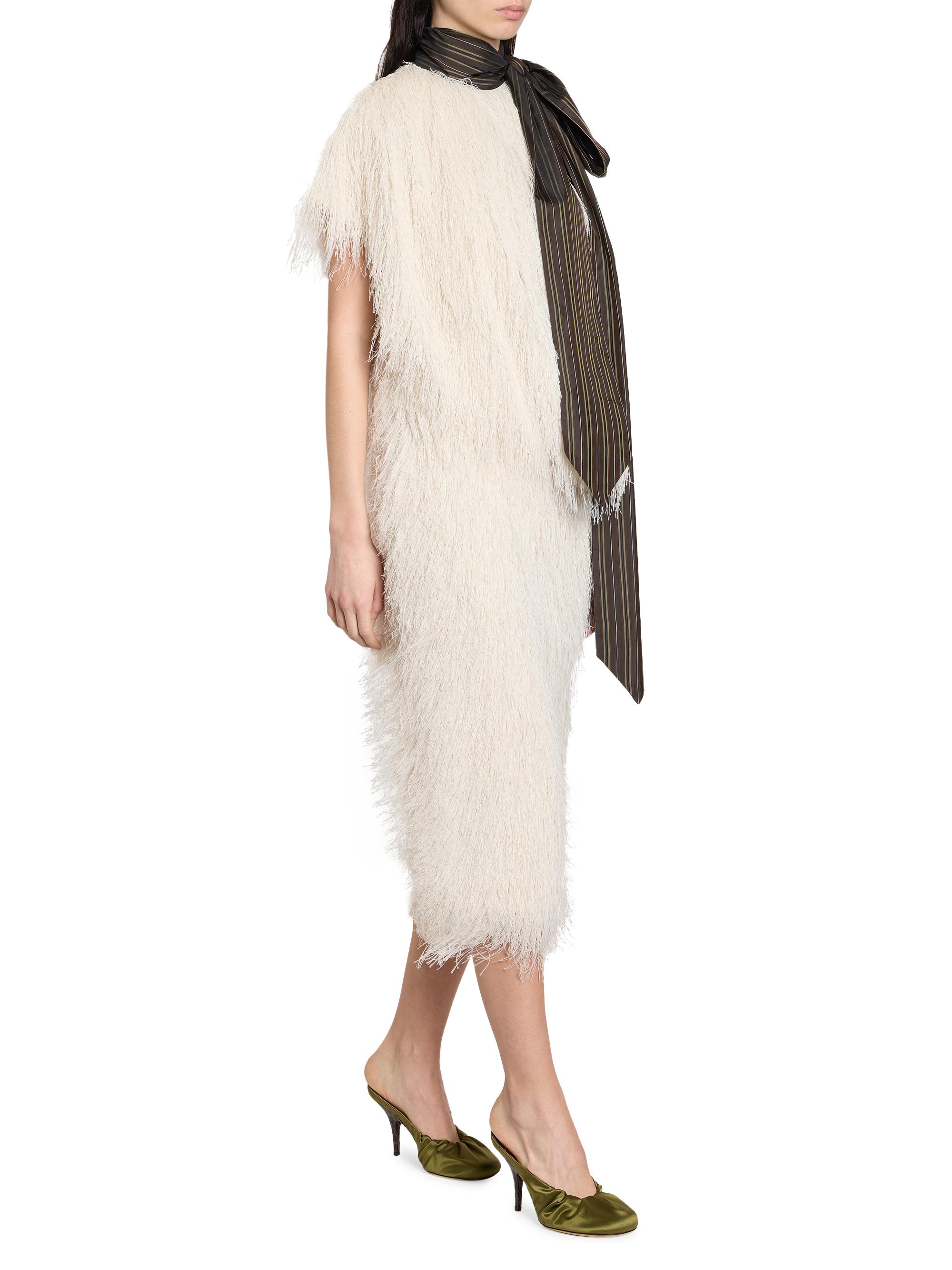 Dries Van Noten Fringed Contrast-Trim Top | Saks Fifth Avenue