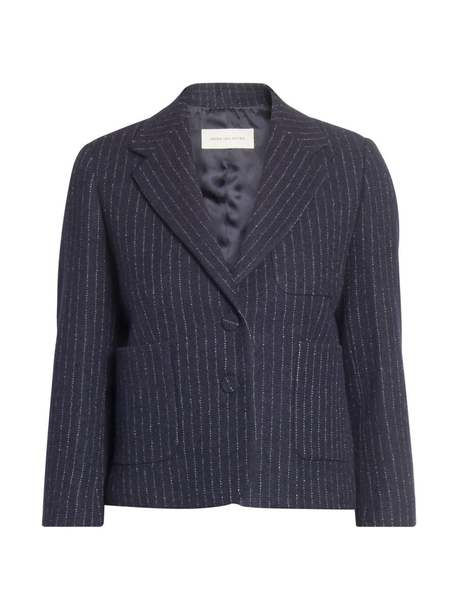 Dries Van Noten Bamis Pinstripe Wool Blazer | Saks Fifth Avenue