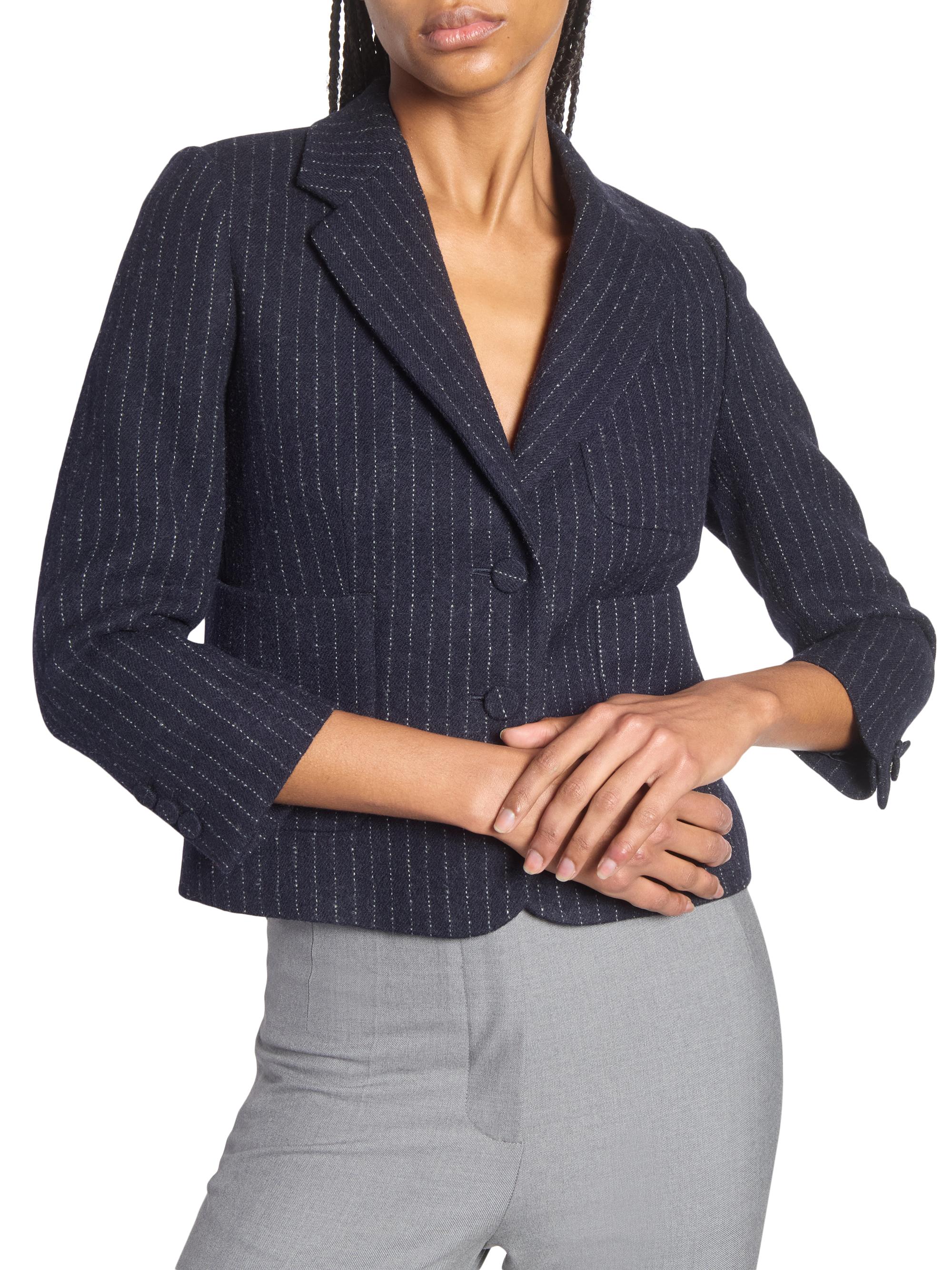 Dries Van Noten Bamis Pinstripe Wool Blazer | Saks Fifth Avenue