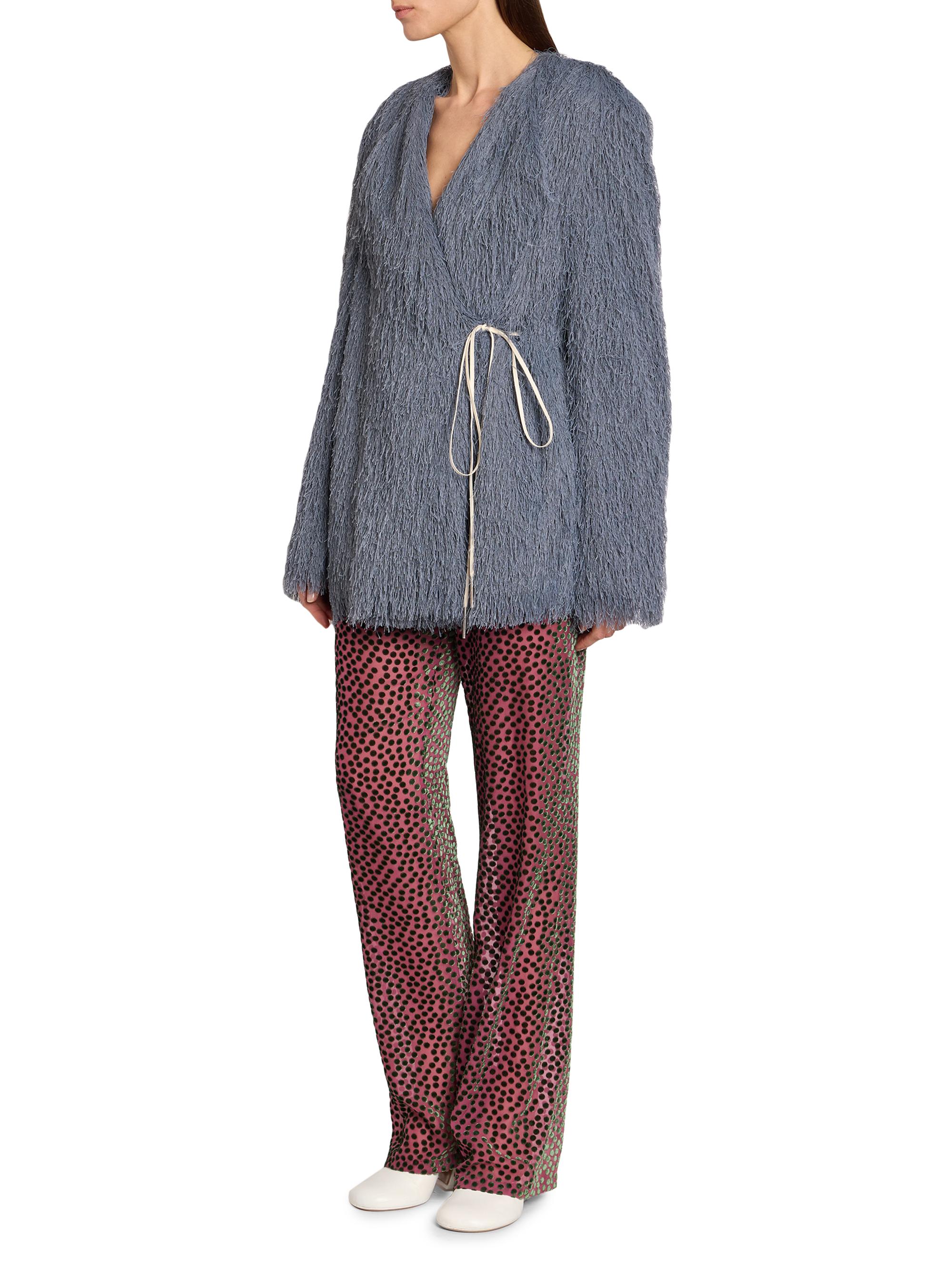 昨*今様 24AW DRIES VAN NOTEN RAZEL COAT Dries Van Noten - Razel Coat in Black - 242-020220-9223-900 – Voo