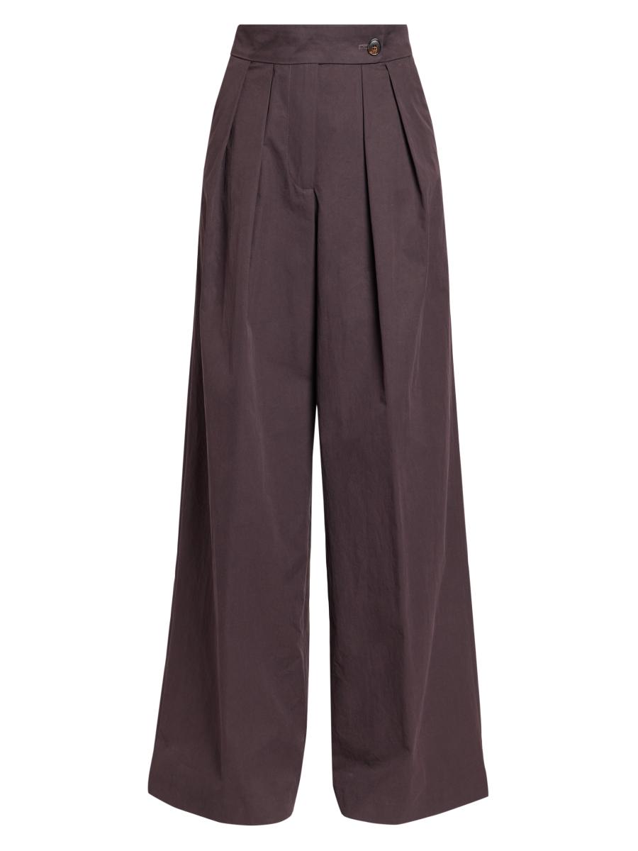 パンツ DRIES VAN NOTEN PAMPLONA WIDE-LEG WOOL TROUSERS Dries Van Noten Pamplona Wide-Leg Trousers | Liberty