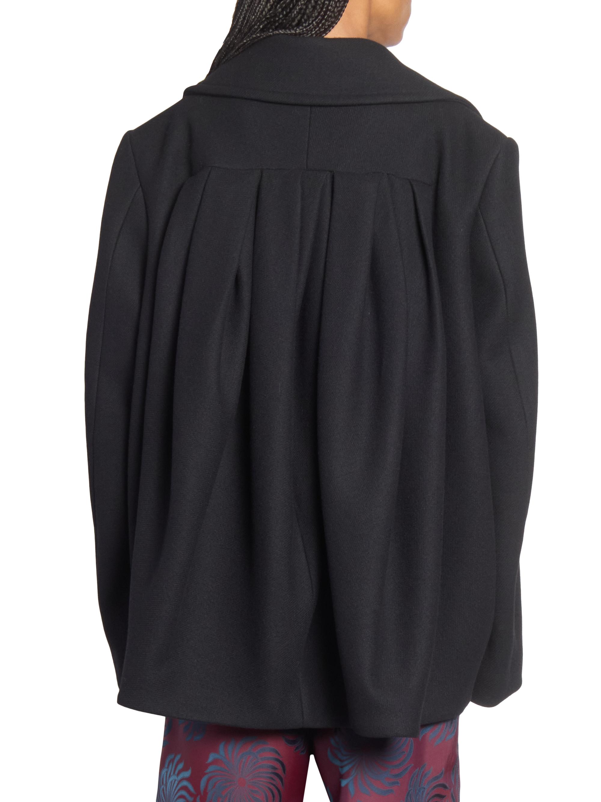 Dries Van Noten Vafel Double-Breasted Wool-Blend Oversized