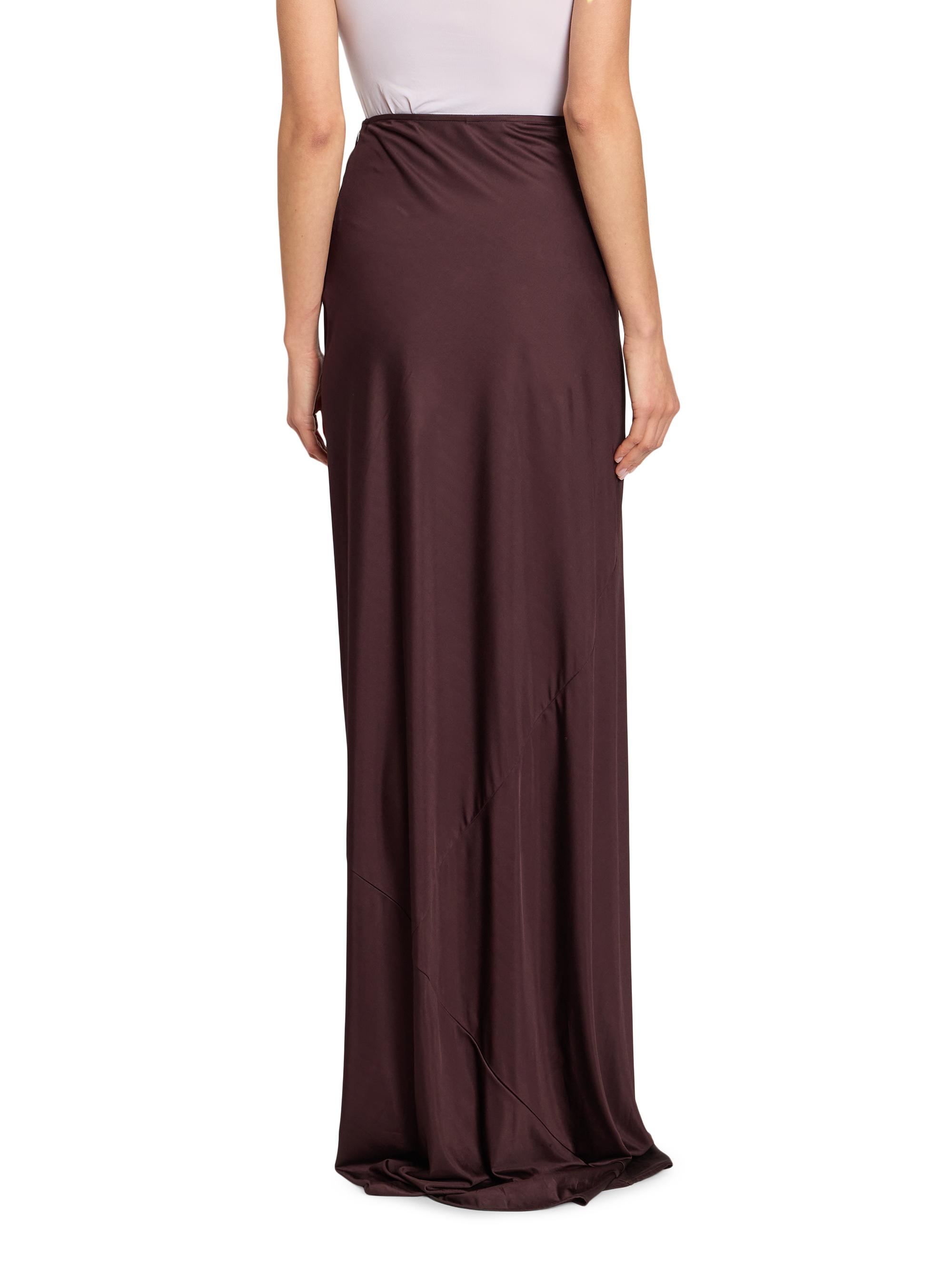Dries Van Noten Humila Knotted Jersey Sheath Maxi Skirt | Saks