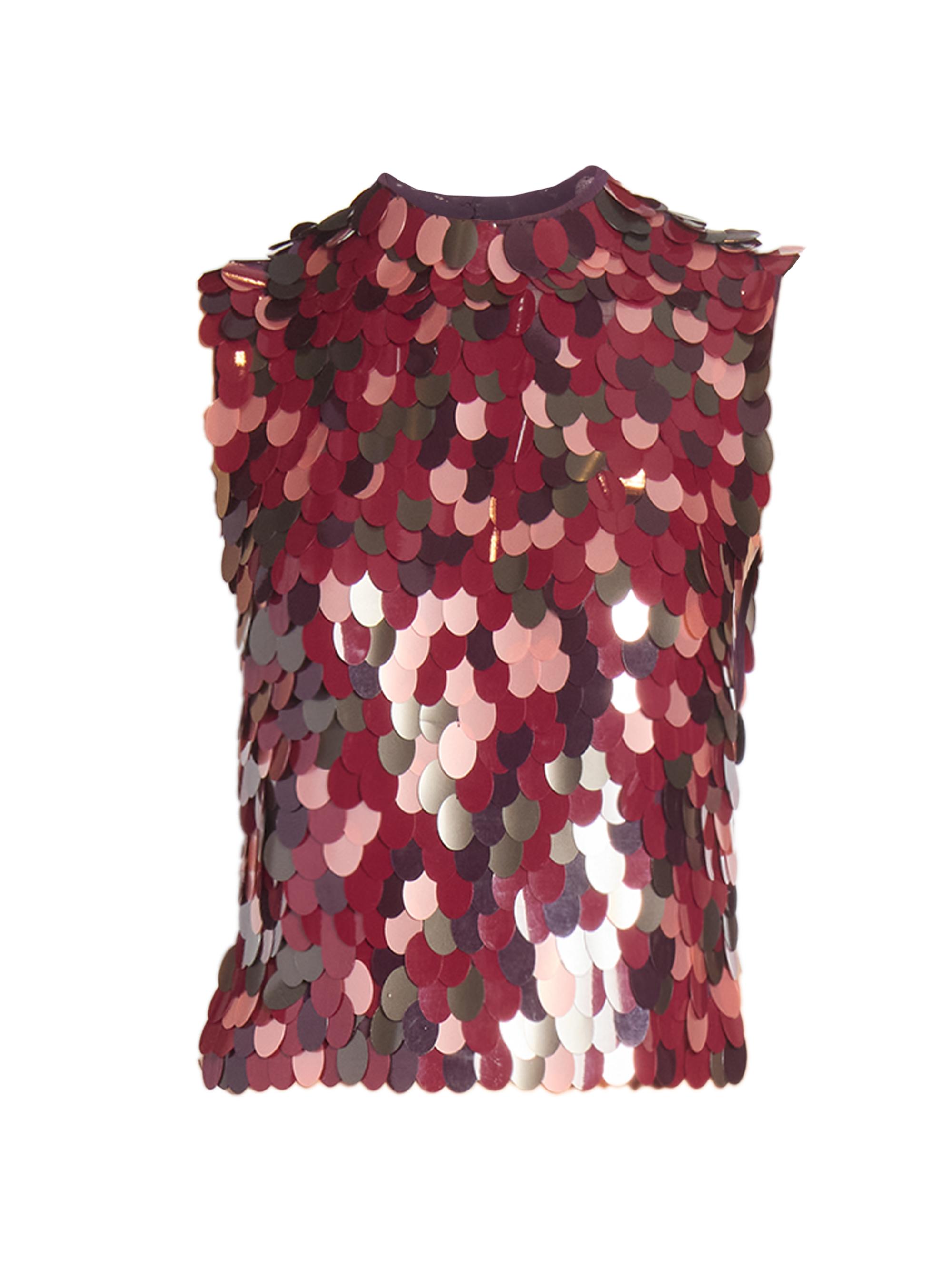 Dries Van Noten Carmasa Pailette Sleeveless Top | Saks Fifth Avenue