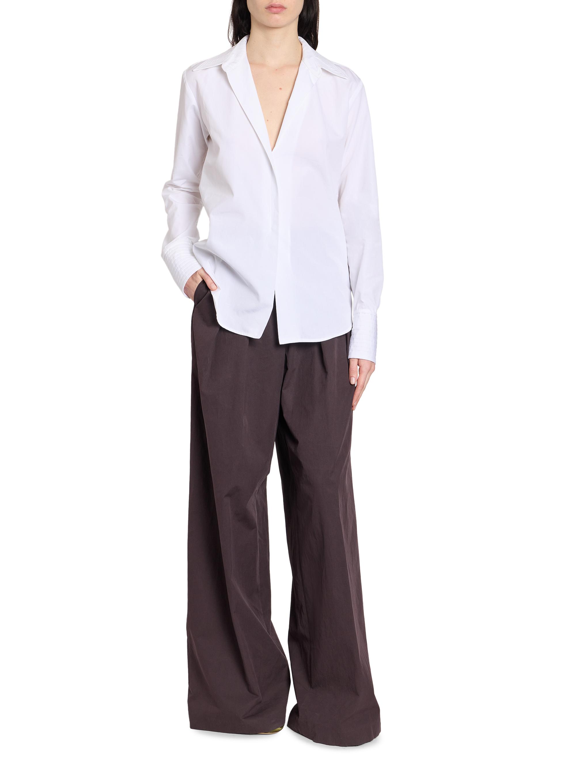 Dries Van Noten Celinta Cotton Poplin Shirt | Saks Fifth Avenue