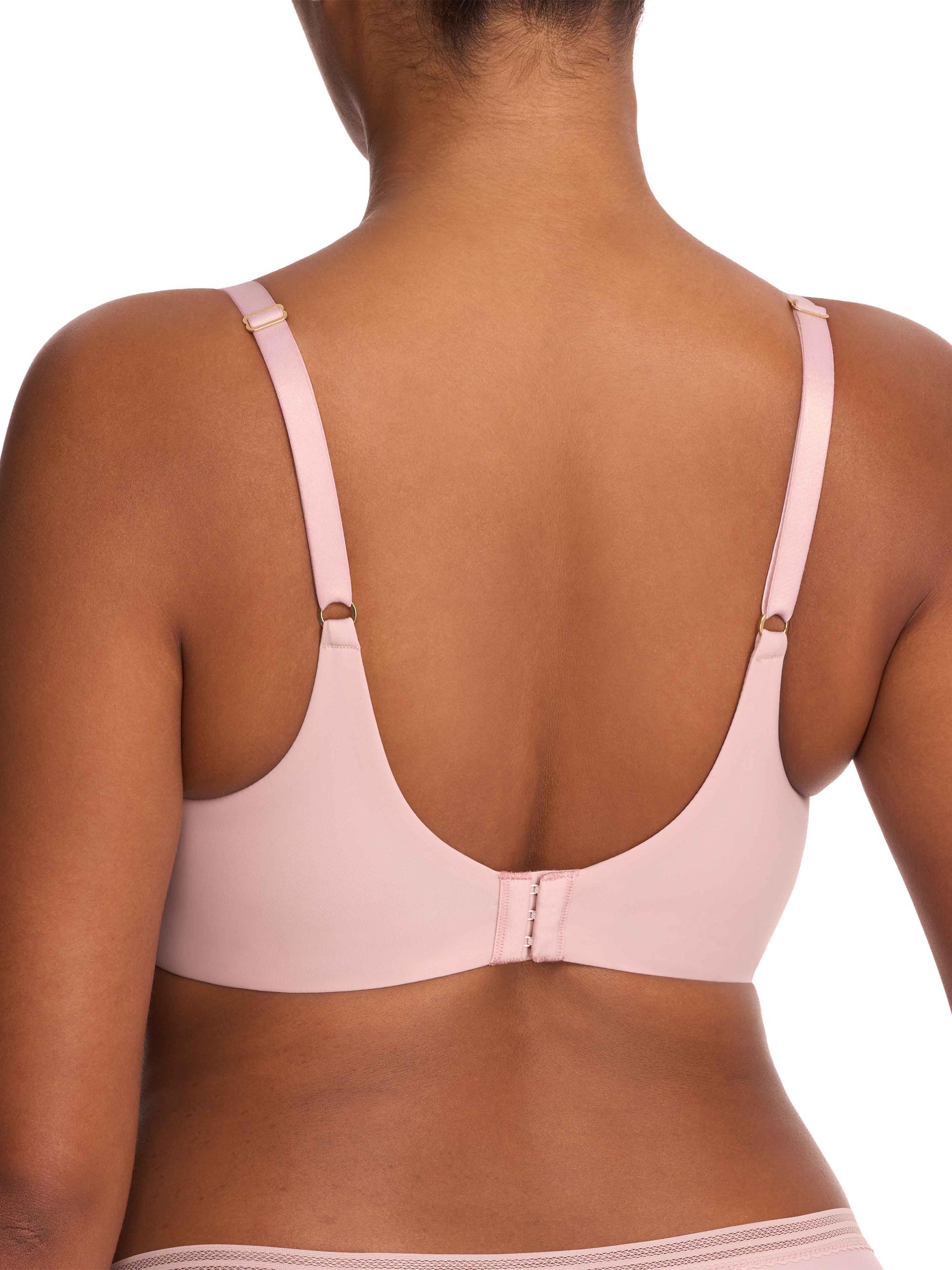 Natori Women's Love Lace Full Coverage Plunge T-Shirt Bra - Warm White | Thumbnail 3