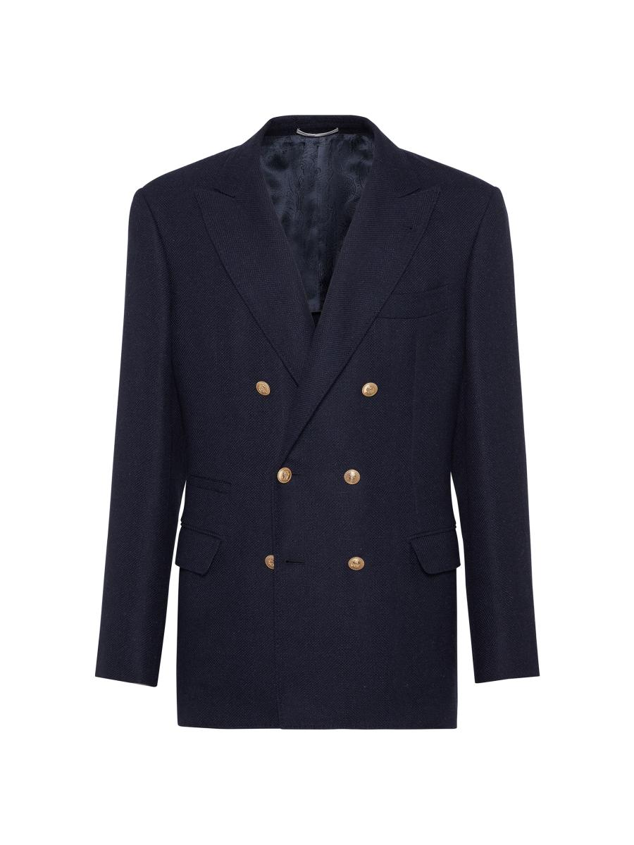 テ　BRUNELLO CUCINELLI ビーズ付きカーディガン Dazzling Embroidery bomber for Woman in Milk | Brunello