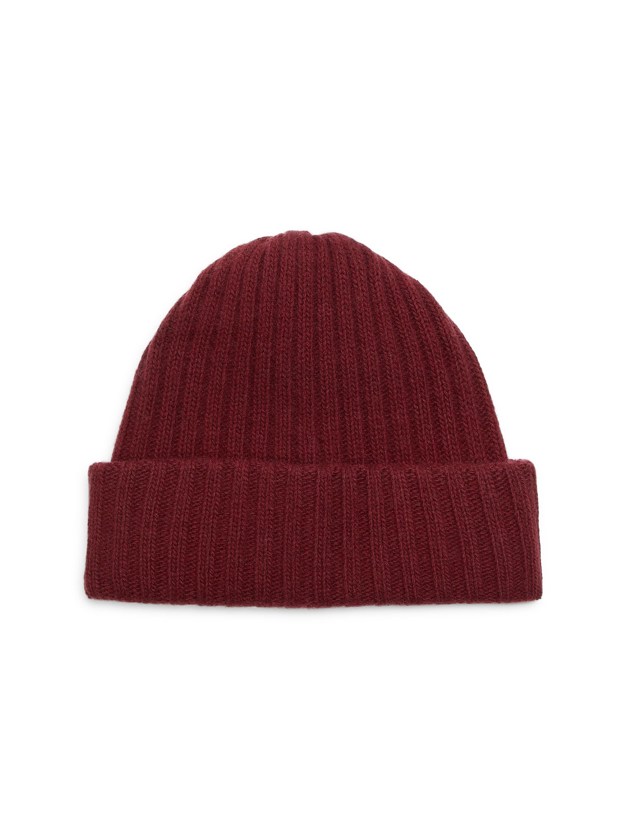 Saks Fifth Avenue Women's Rib-Knit Cashmere Beanie - Rum
