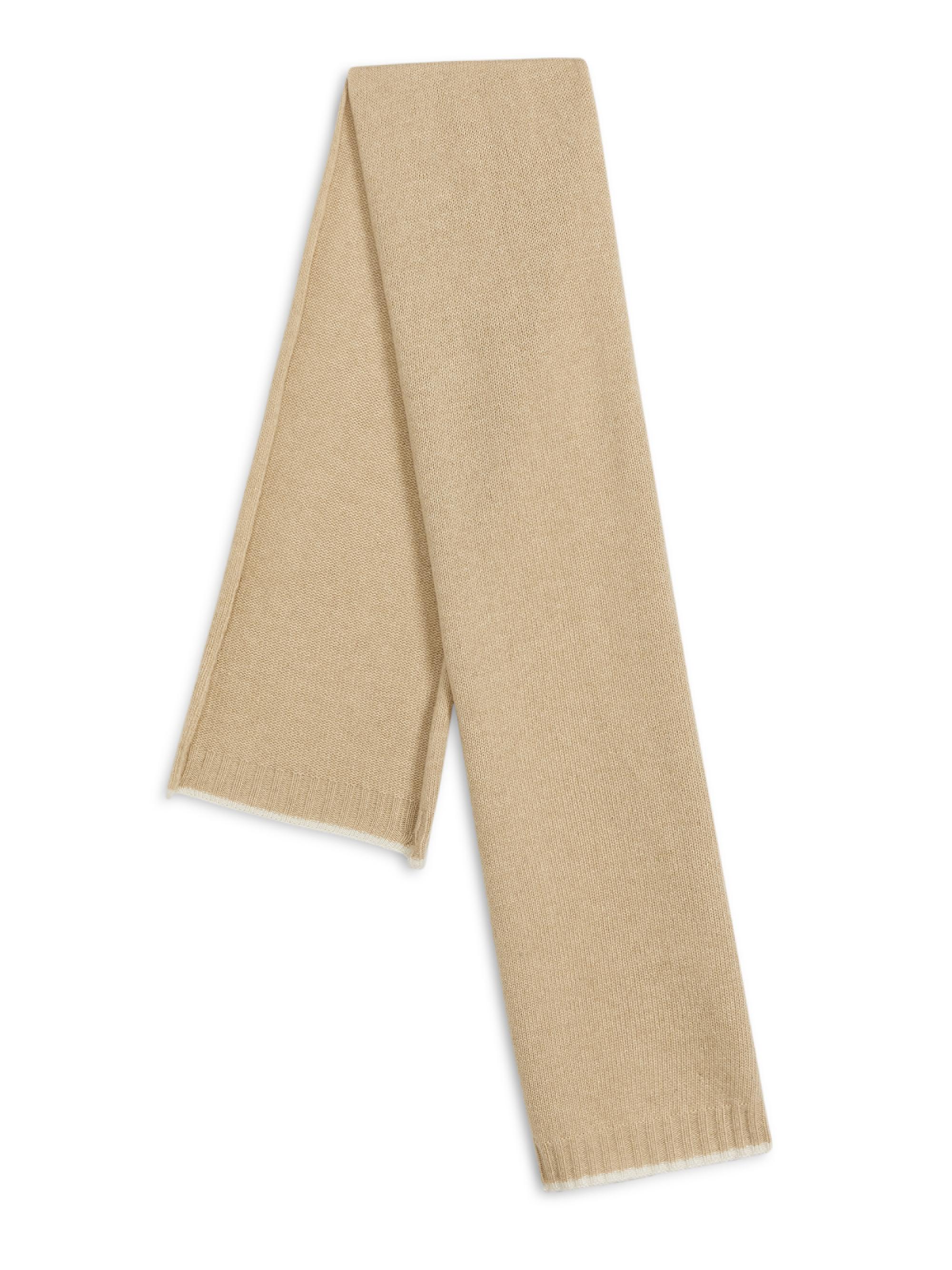 Saks Fifth Avenue Women's Cashmere Scarf - New Oatmeal Snow White