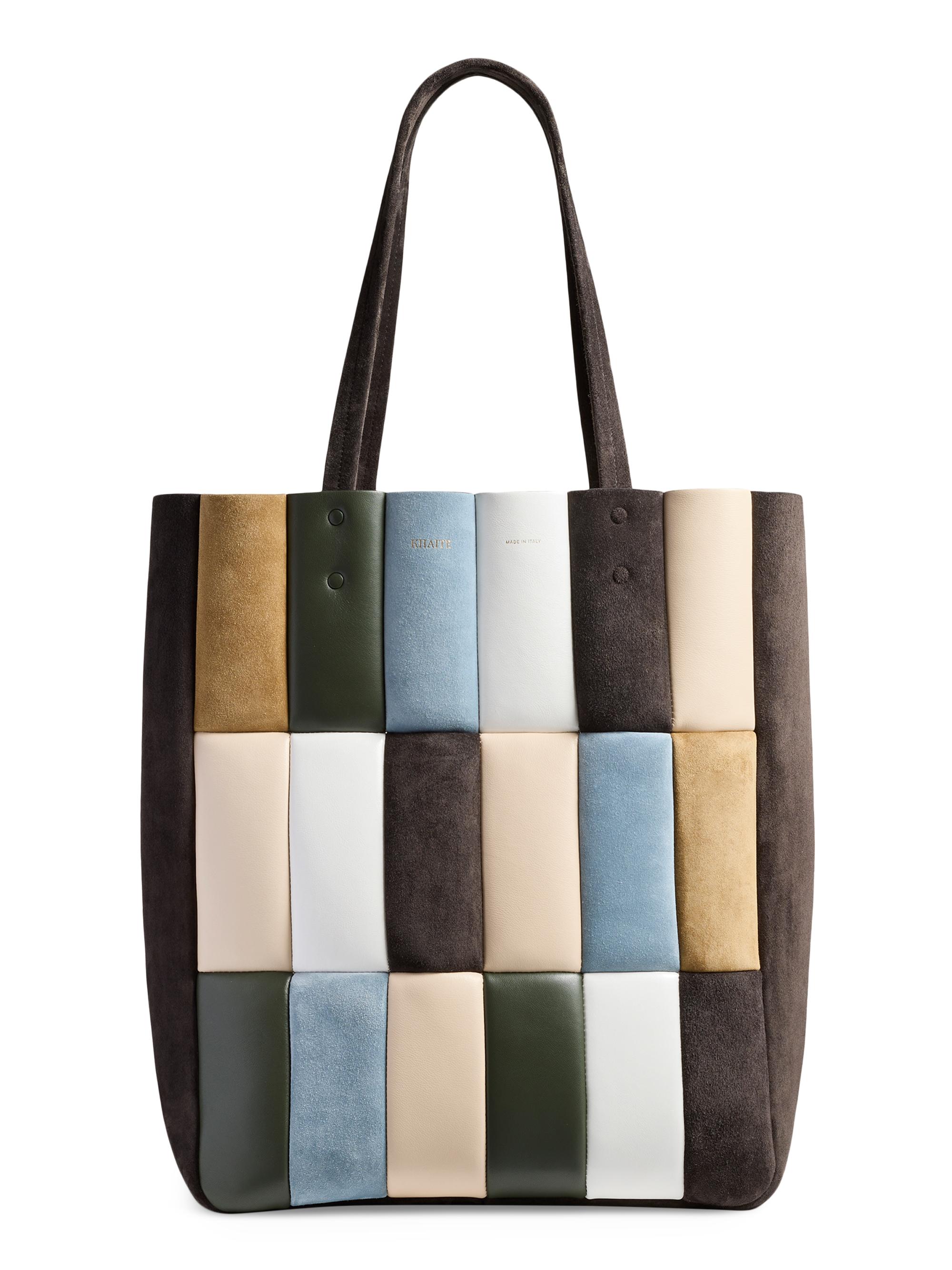 バッグ Bottega Veneta Canvas Tote Bag Leather Bottega Veneta Arco Canvas Tote Bag | Saks Fifth Avenue