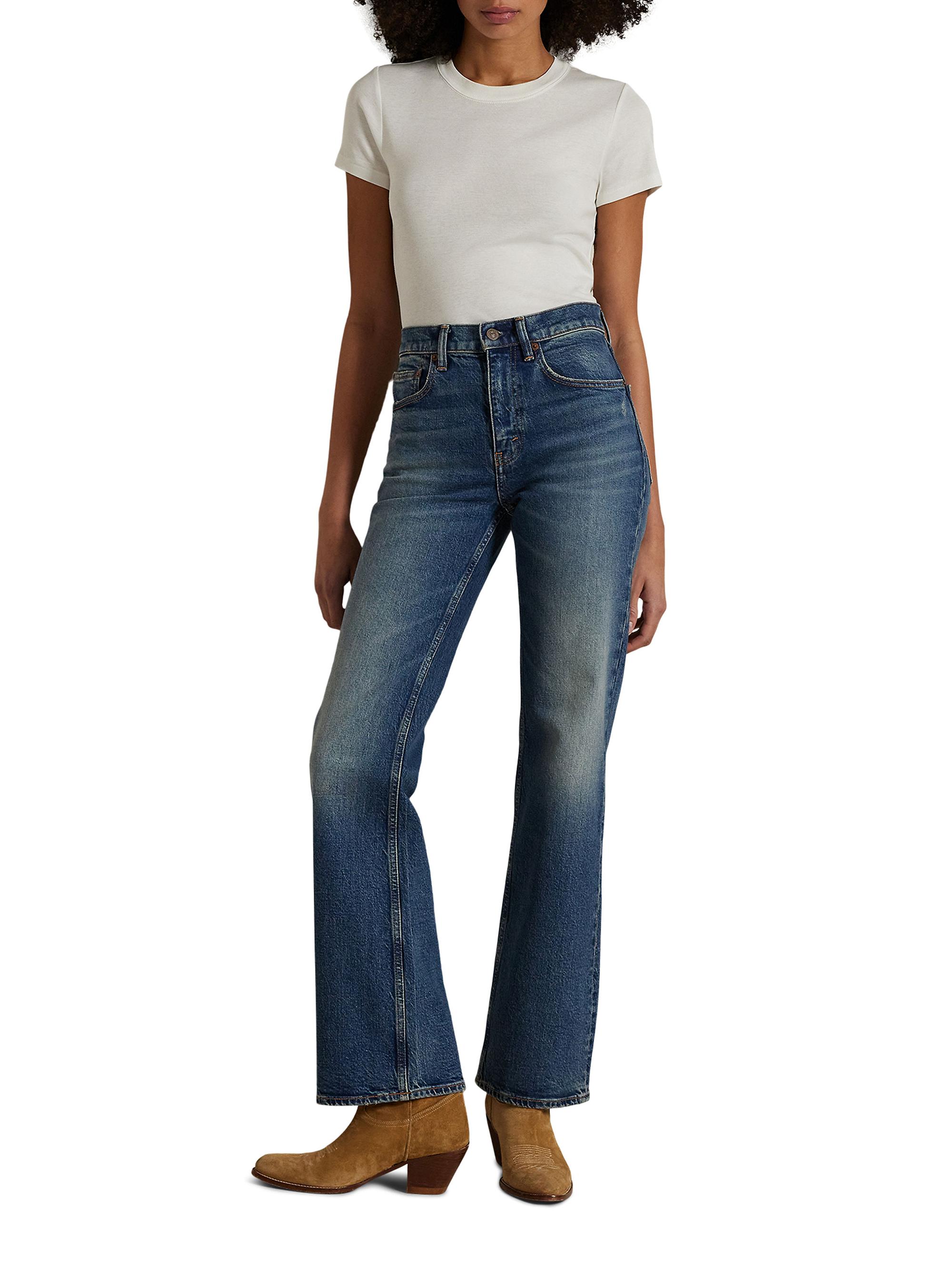Polo Ralph Lauren High-Rise Straight-Leg Jeans Saks Fifth Avenue