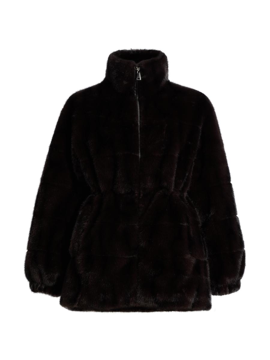 Elie Tahari Women's The Eliana Faux- Fur Zip-front Coat