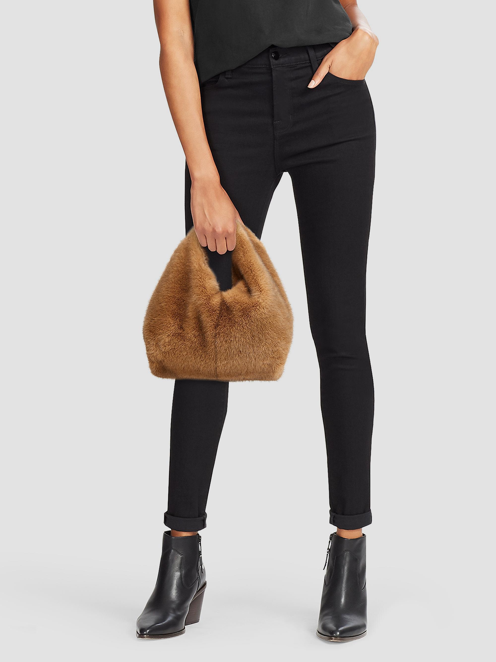 A.L.C. Simone Faux Fur Top Handle Bag | Saks Fifth Avenue