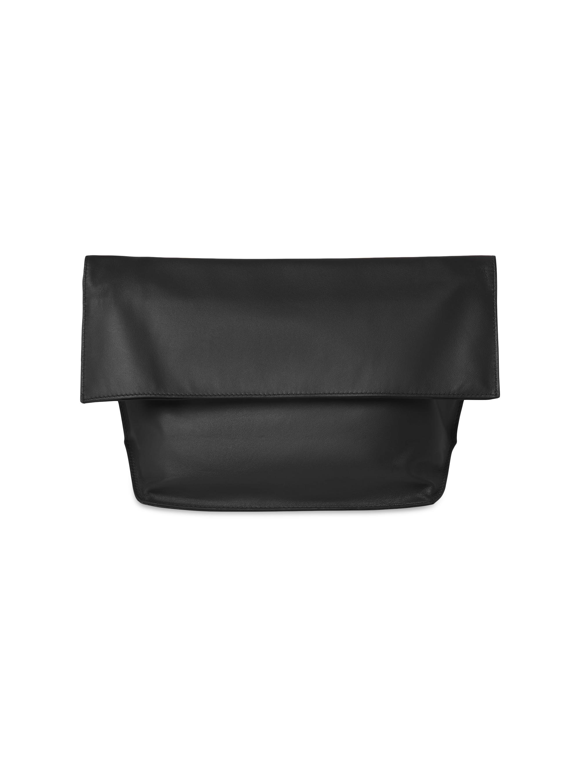 A.L.C. Women's Finn Leather Foldover Bag - Black