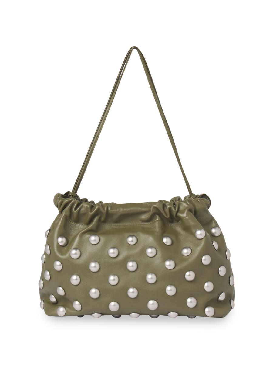 A.l.c Women's Arlo Studded Leather Bag In Green